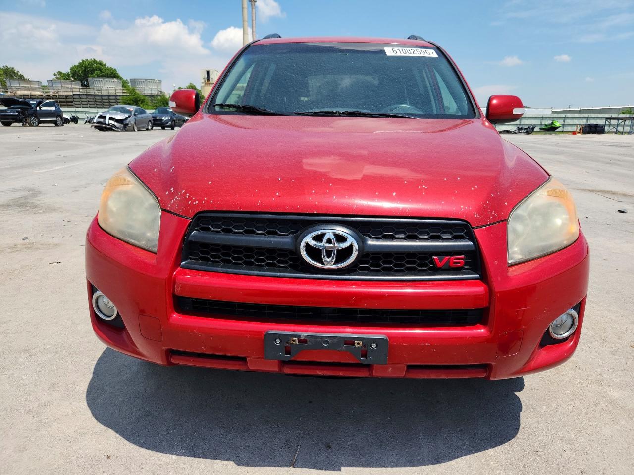 2009 Toyota Rav4 Sport Red vin: JTMBK32V295081869