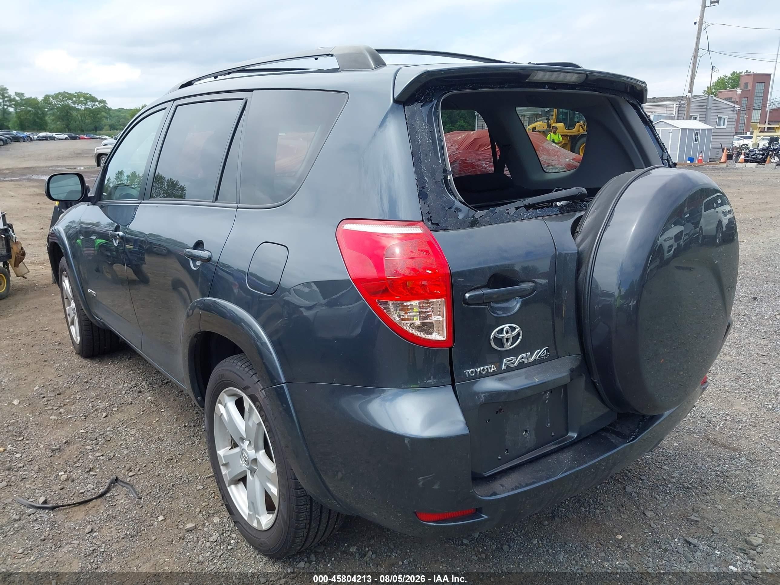 2007 Toyota Rav4 Sport Gray vin: JTMBK32V375026876