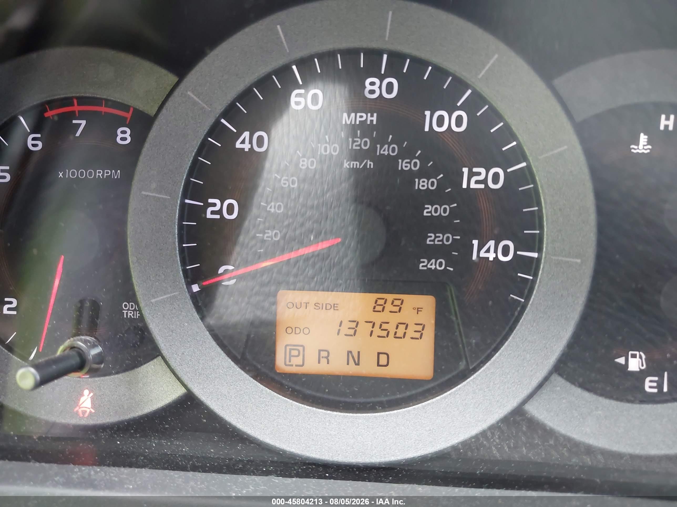 2007 Toyota Rav4 Sport Gray vin: JTMBK32V375026876