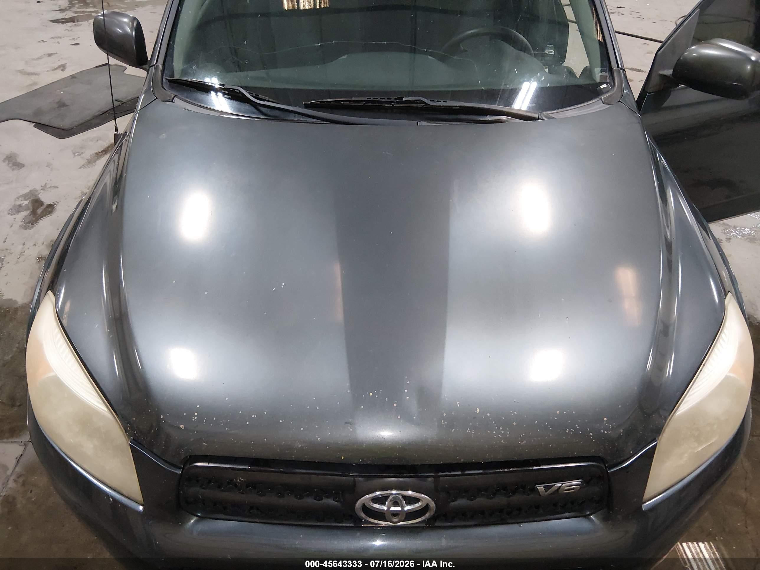 2007 Toyota Rav4 Sport Blue vin: JTMBK32V375027445