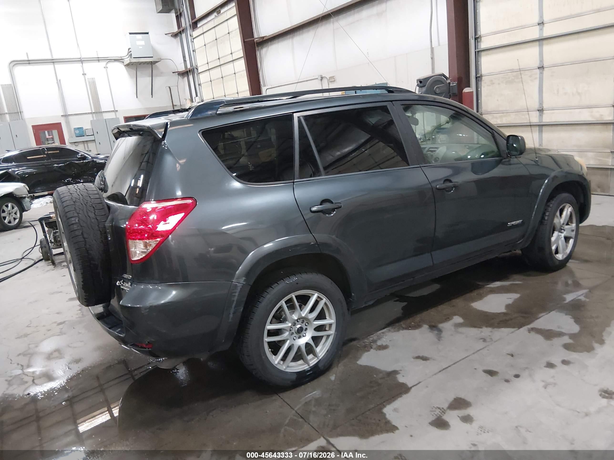 2007 Toyota Rav4 Sport Blue vin: JTMBK32V375027445