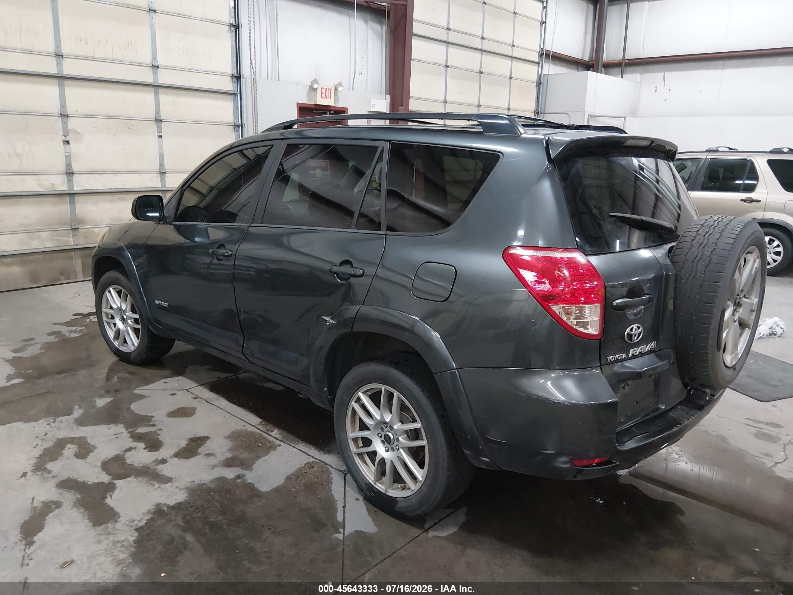 2007 Toyota Rav4 Sport Blue vin: JTMBK32V375027445