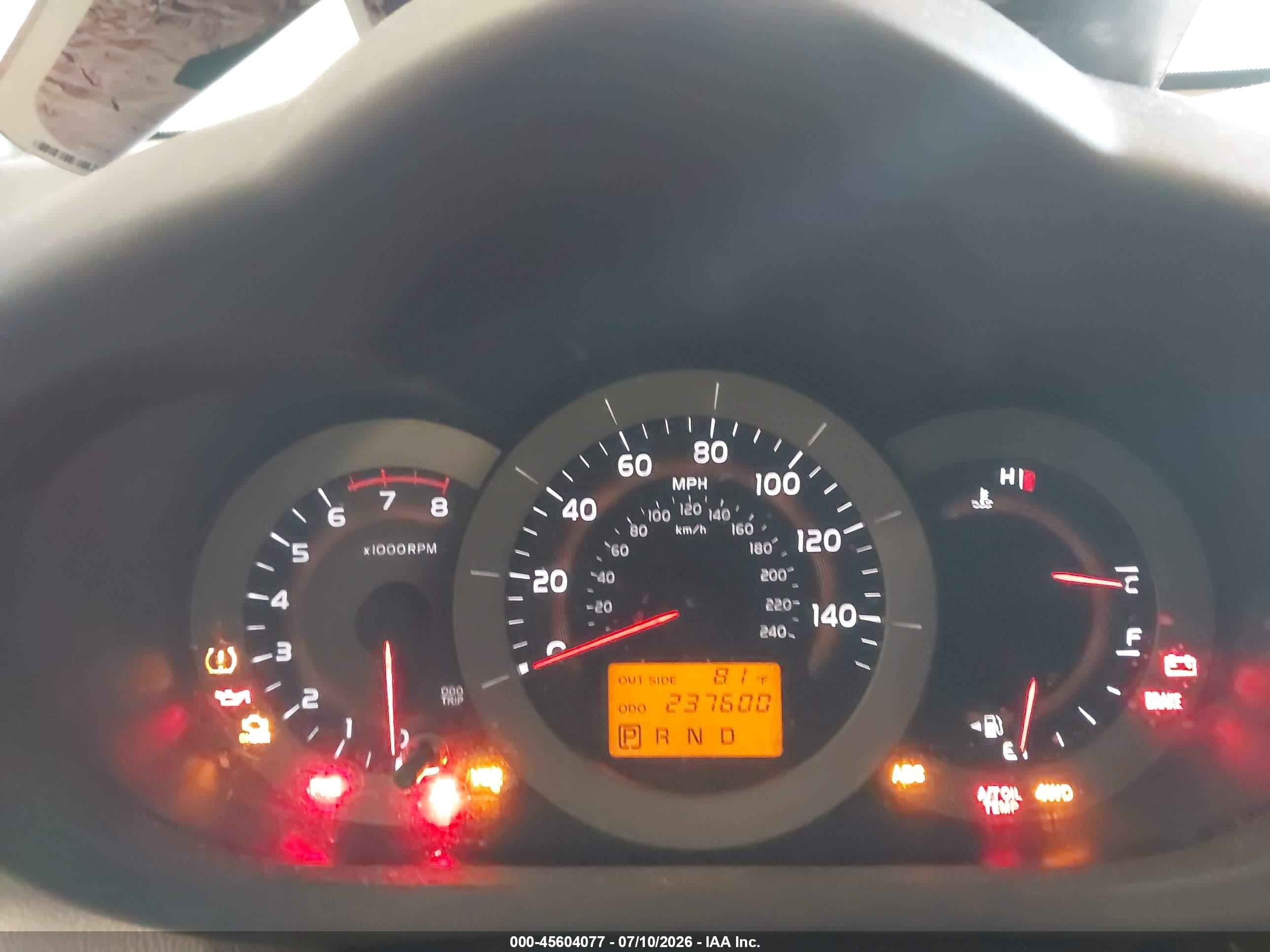 2007 Toyota Rav4 Sport Silver vin: JTMBK32V376011983