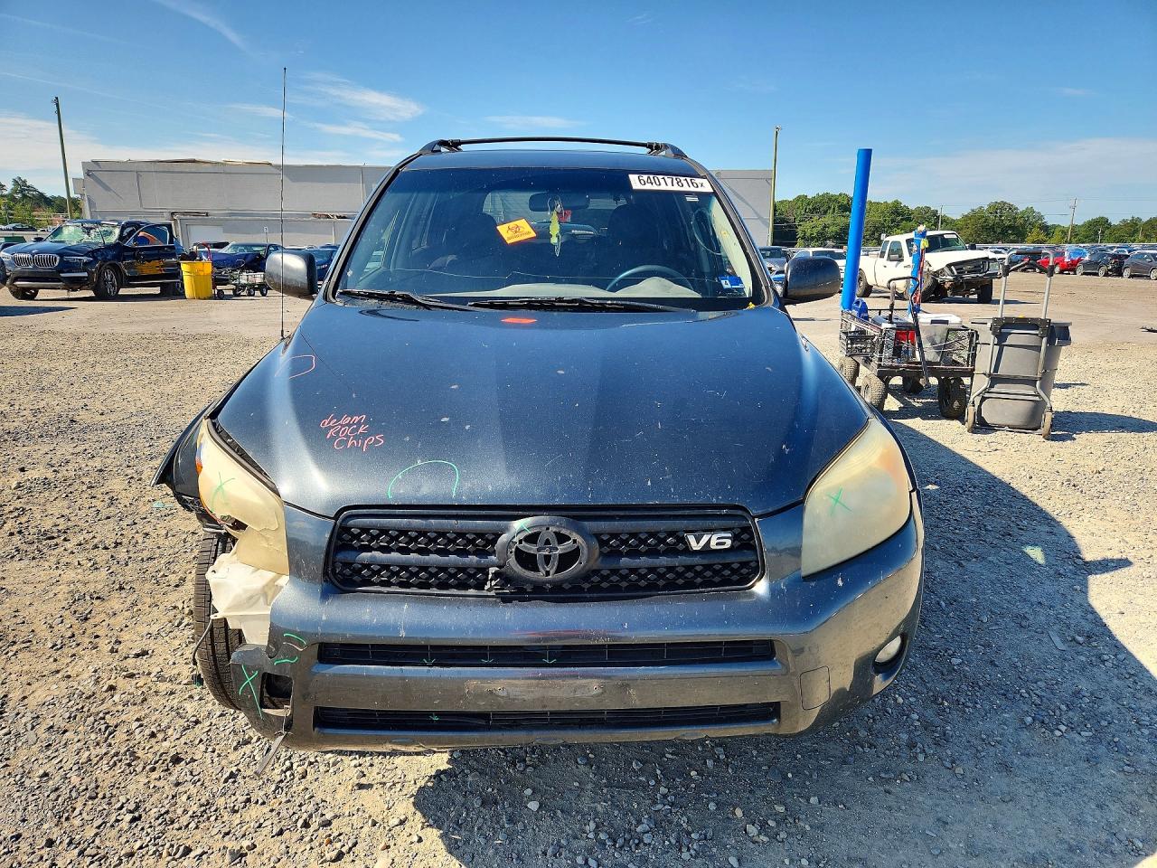 2008 Toyota Rav4 Sport Charcoal vin: JTMBK32V385047244