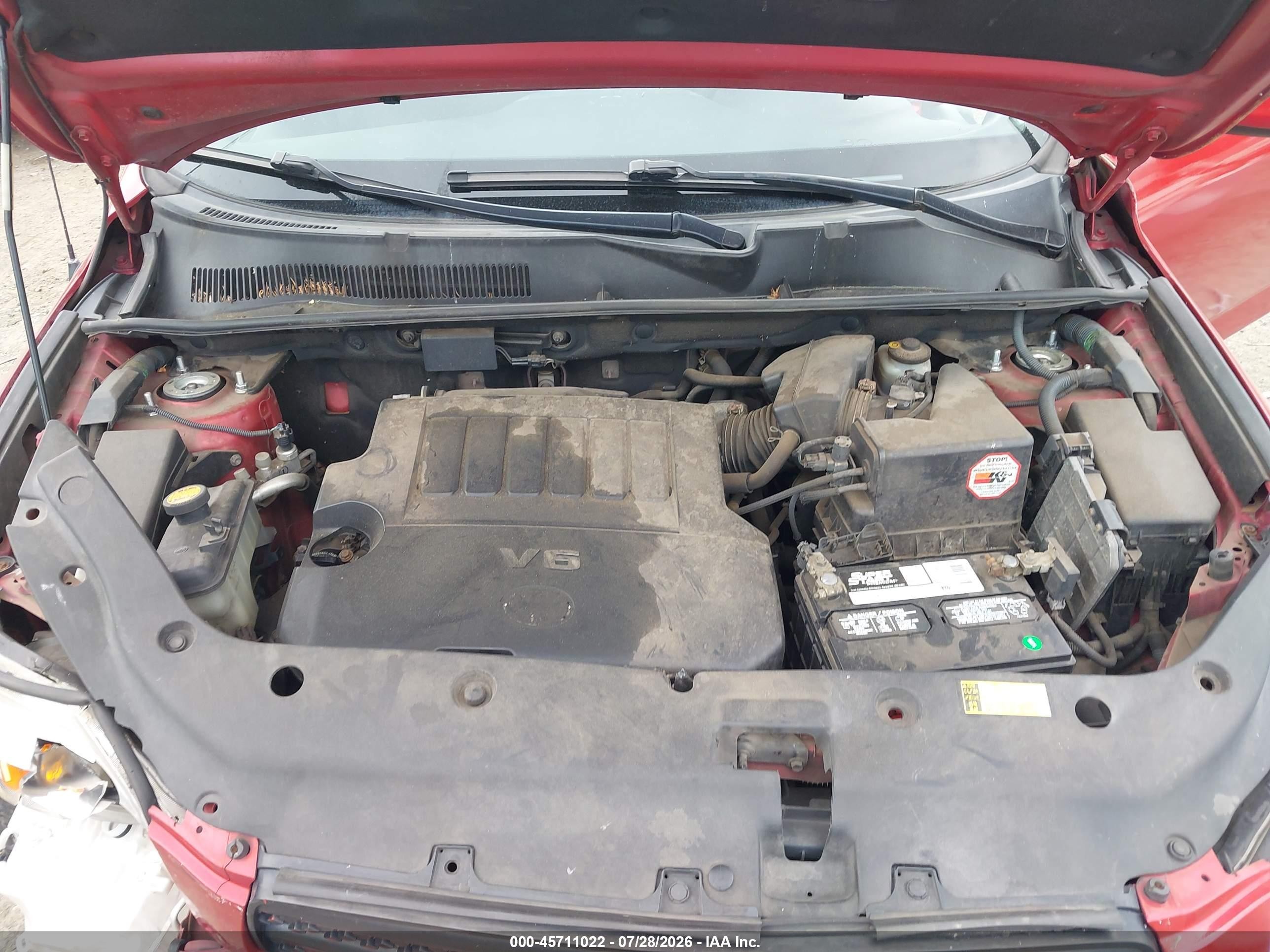 2008 Toyota Rav4 Sport V6 Красный vin: JTMBK32V385067414