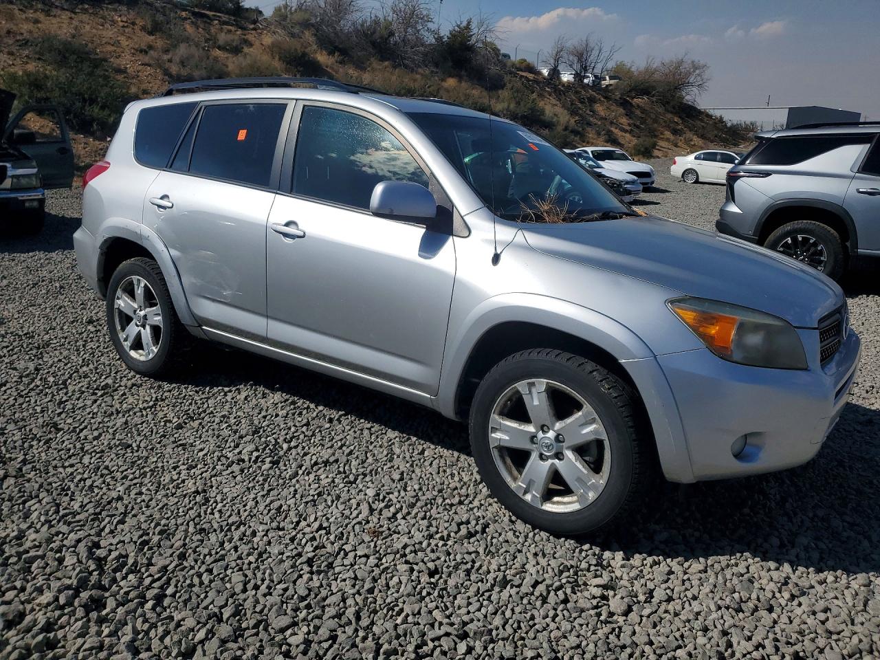 2007 Toyota Rav4 Sport Silver vin: JTMBK32V475016454
