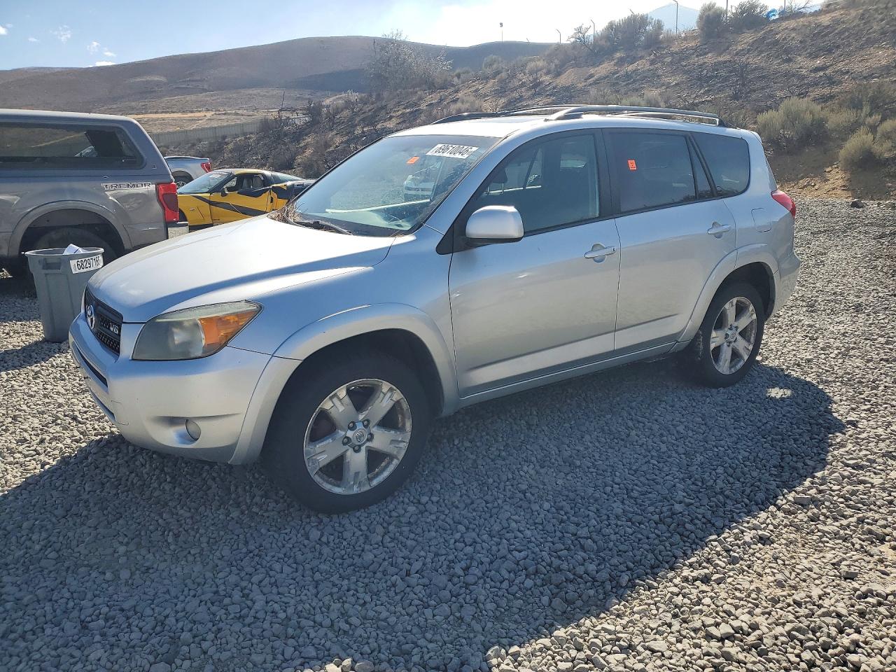 2007 Toyota Rav4 Sport Silver vin: JTMBK32V475016454