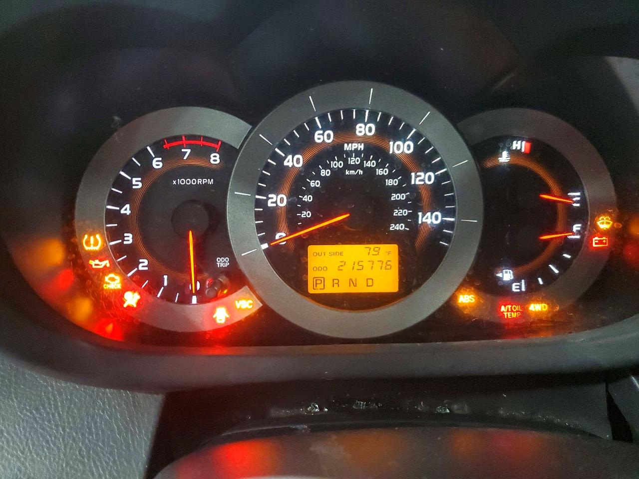 2007 Toyota Rav4 Sport Красный vin: JTMBK32V476016836