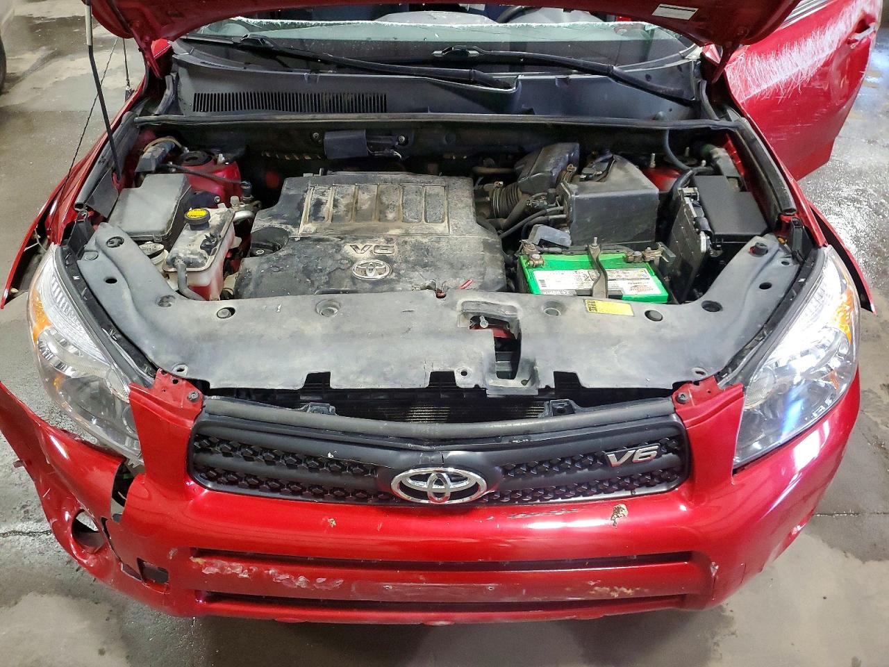 2007 Toyota Rav4 Sport Красный vin: JTMBK32V476016836