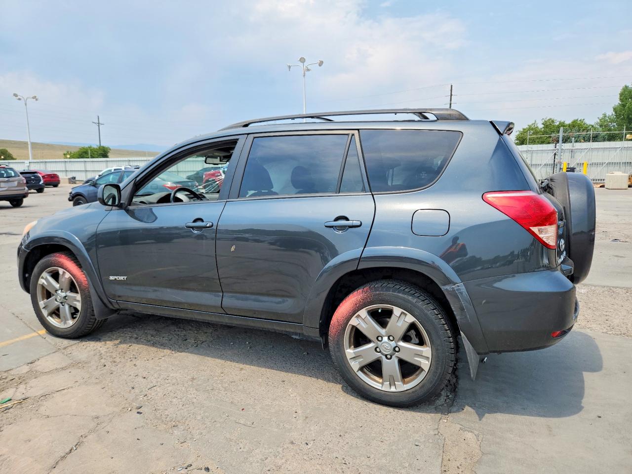 2008 Toyota Rav4 Sport Gray vin: JTMBK32V485056986
