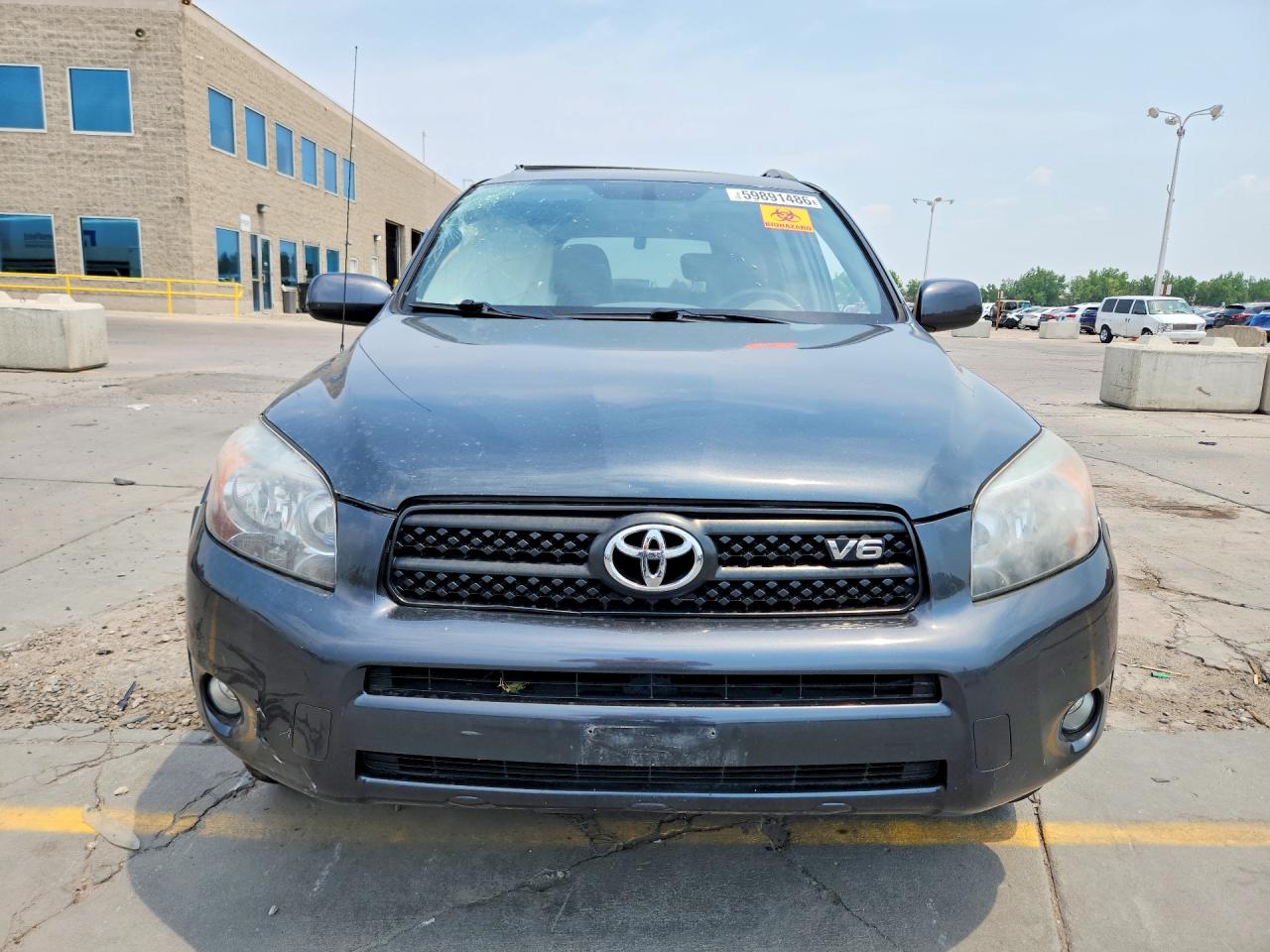 2008 Toyota Rav4 Sport Gray vin: JTMBK32V485056986