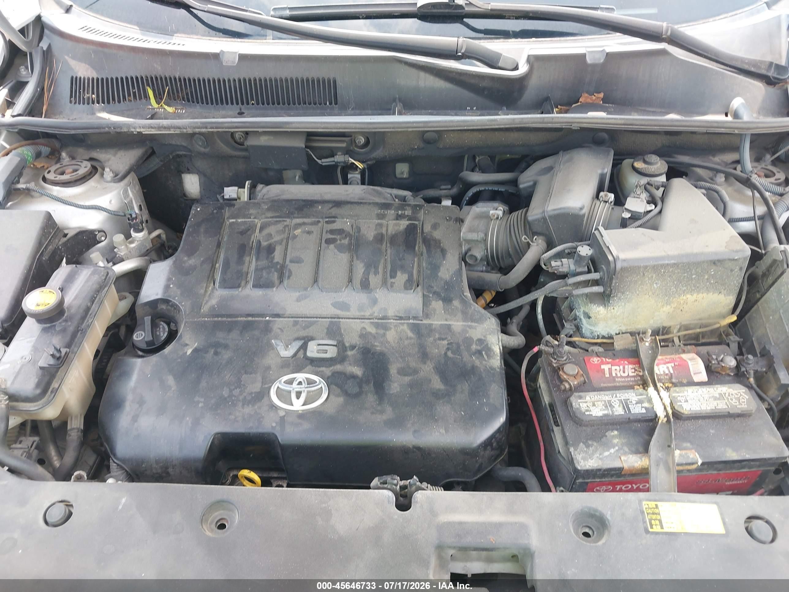 2008 Toyota Rav4 Sport V6 Silver vin: JTMBK32V486046405