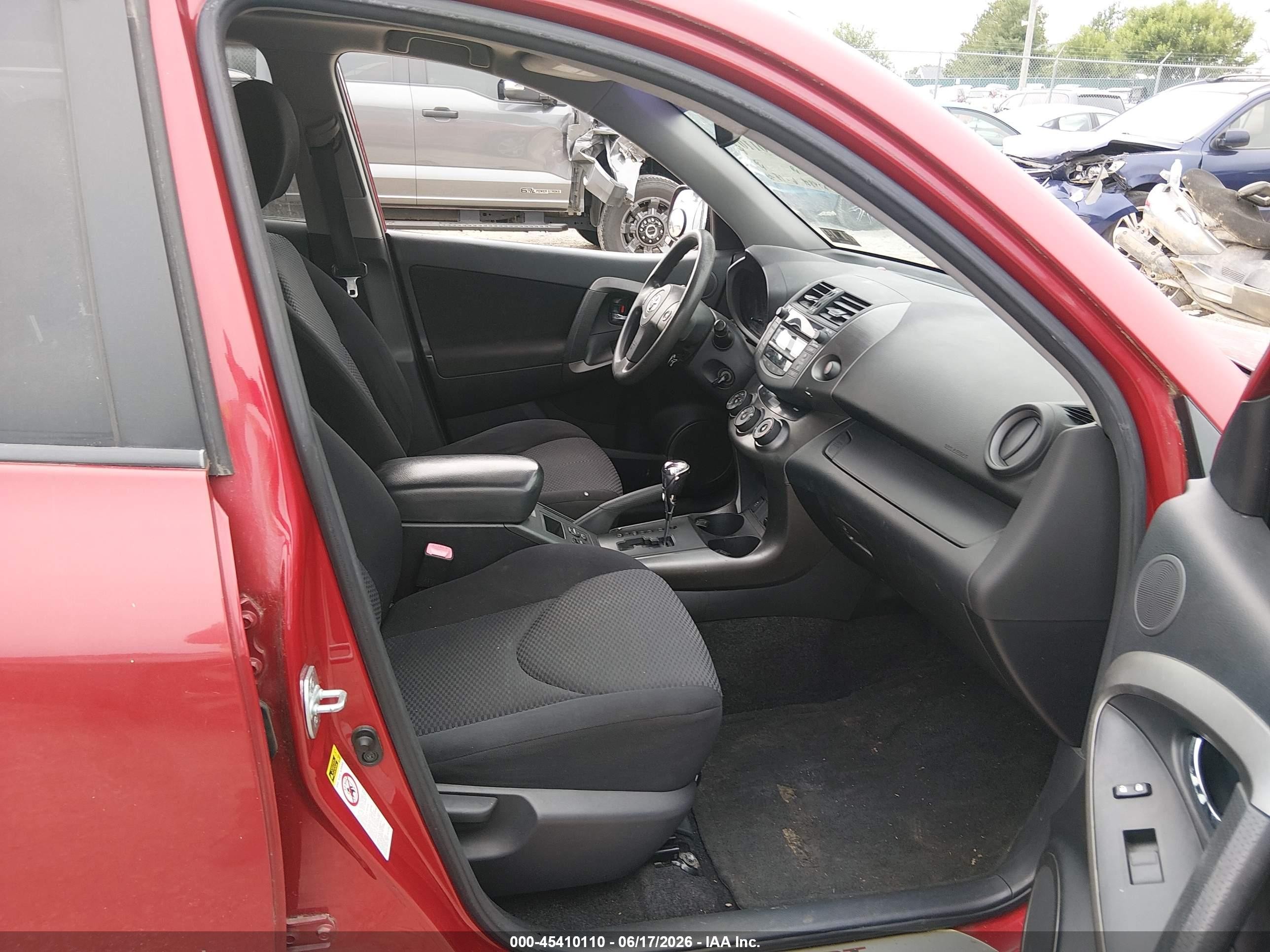 2009 Toyota Rav4 Sport V6 Red vin: JTMBK32V495073207