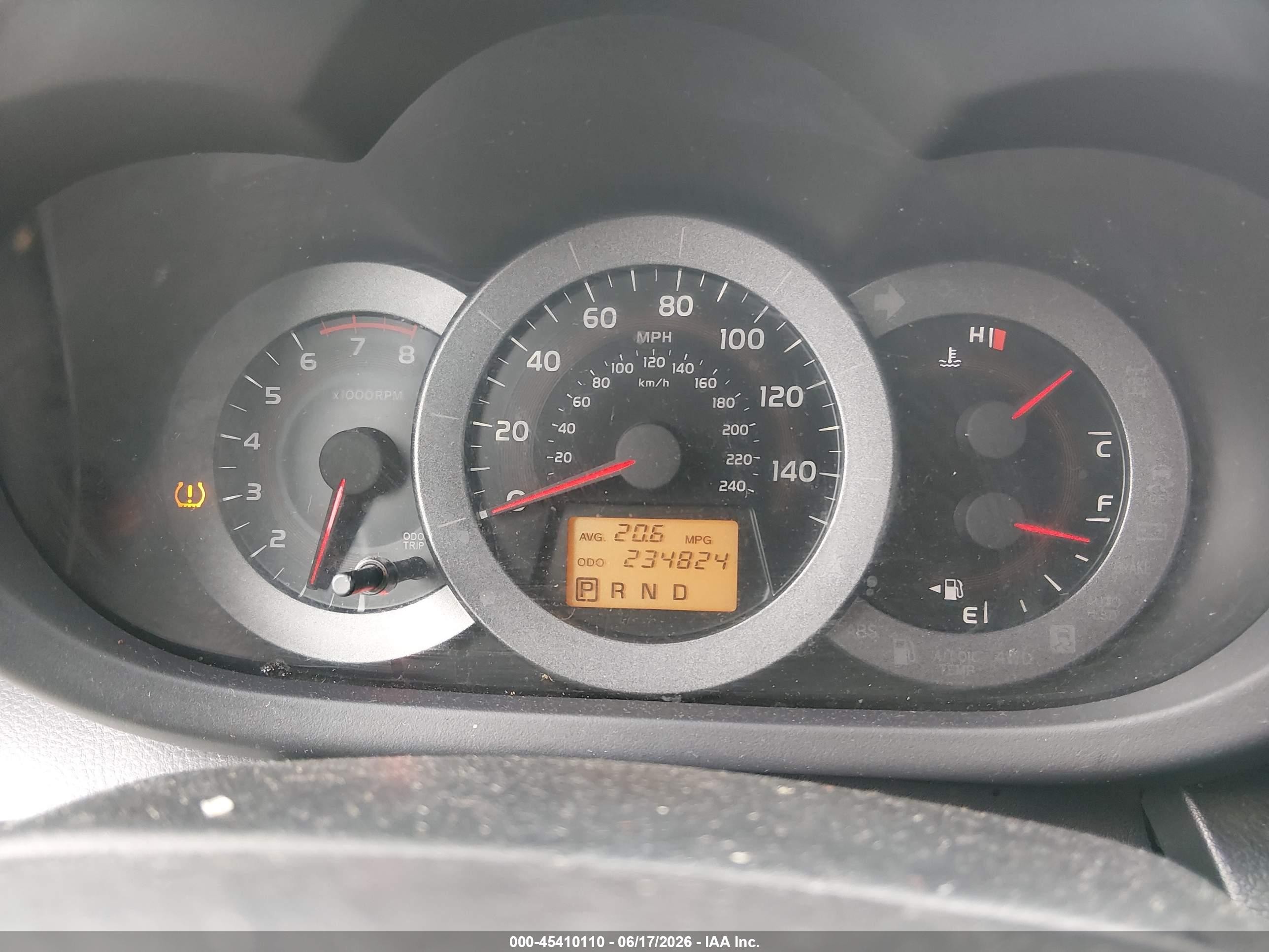 2009 Toyota Rav4 Sport V6 Red vin: JTMBK32V495073207