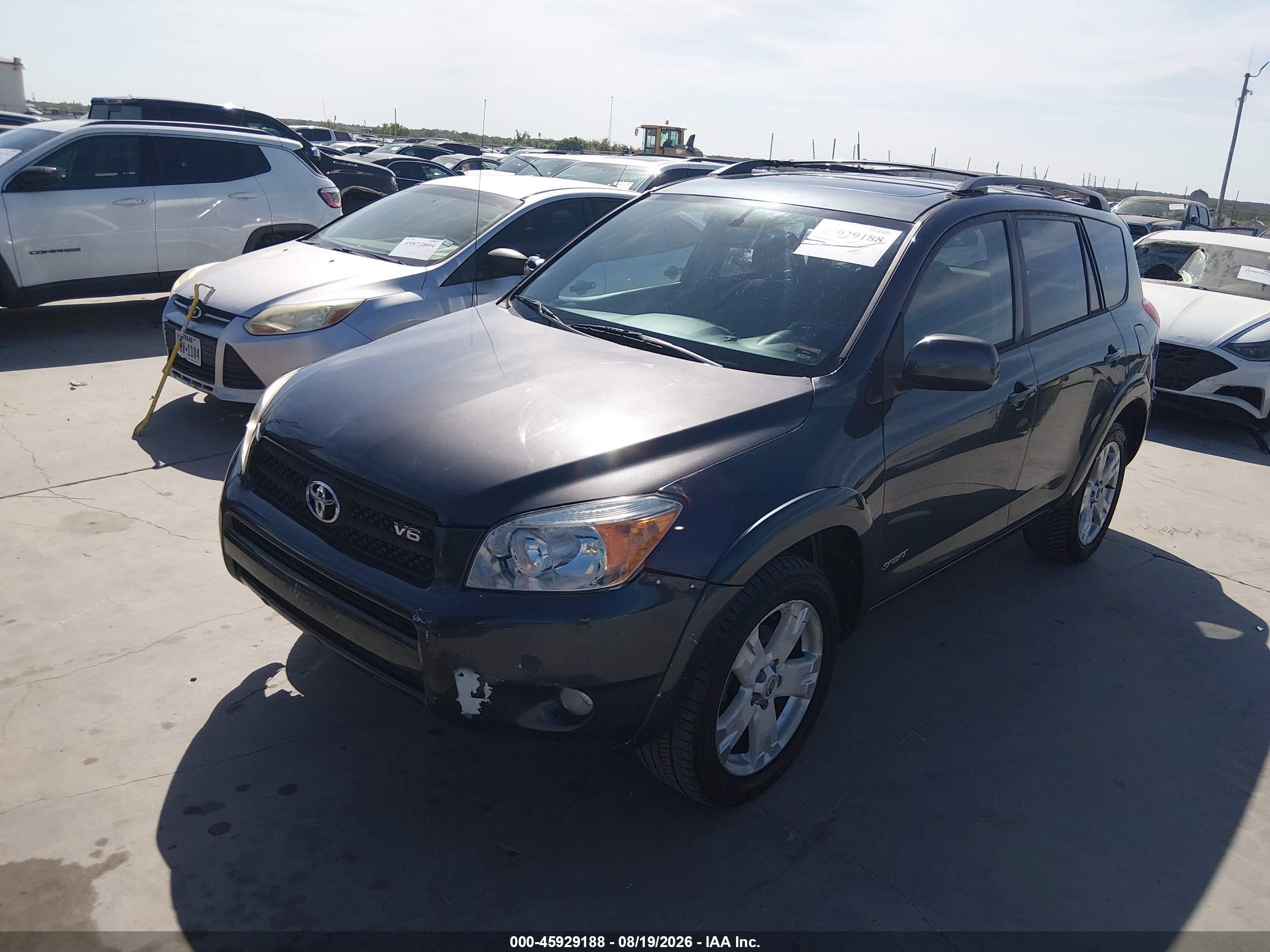 2006 Toyota Rav4 Sport V6 Серый vin: JTMBK32V566003933