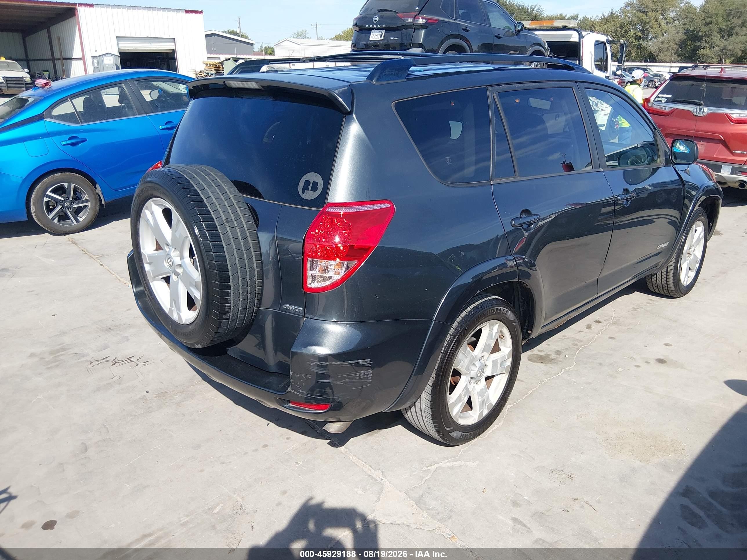 2006 Toyota Rav4 Sport V6 Серый vin: JTMBK32V566003933