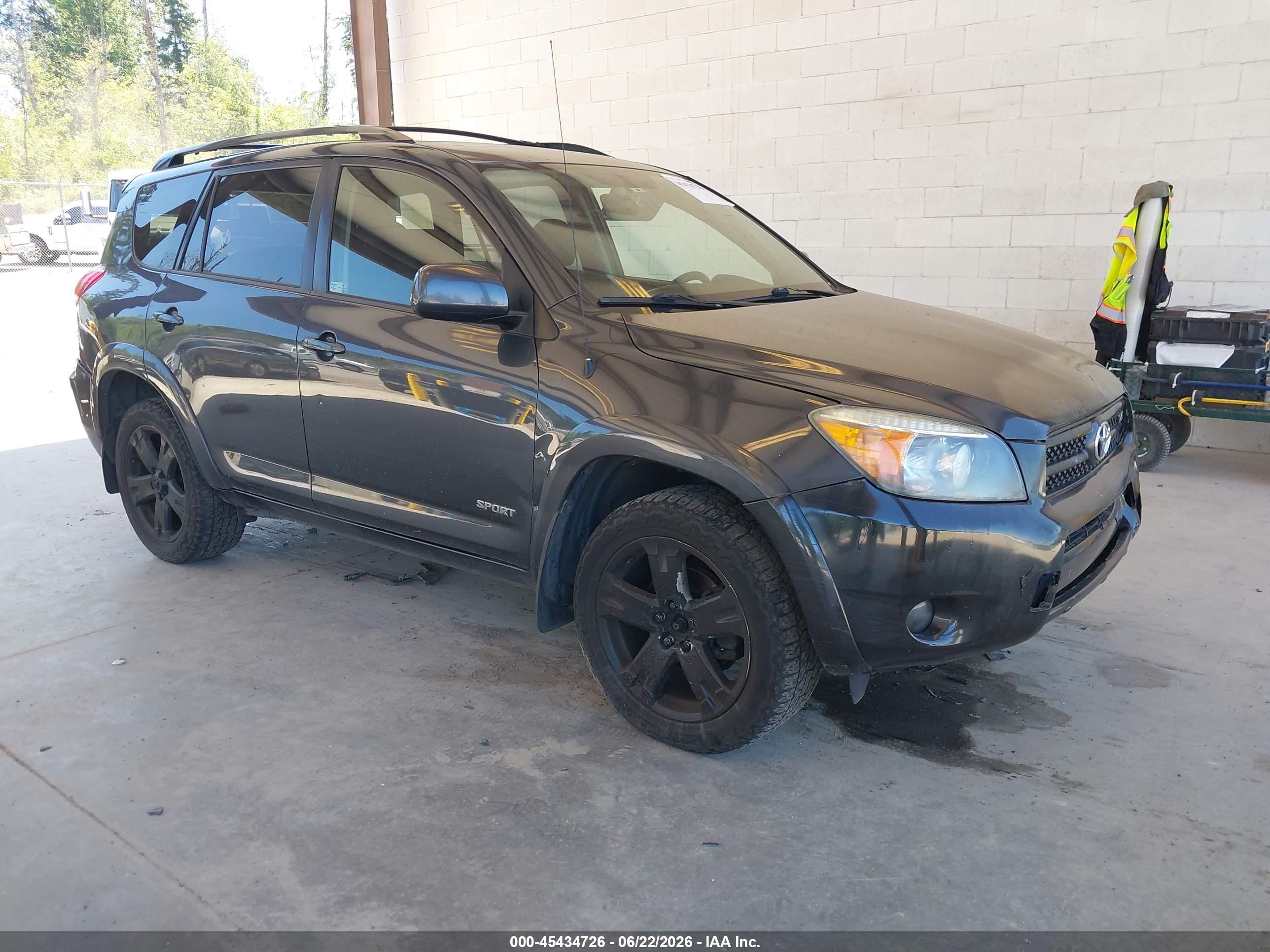 2007 Toyota Rav4 Sport Gray vin: JTMBK32V575014566