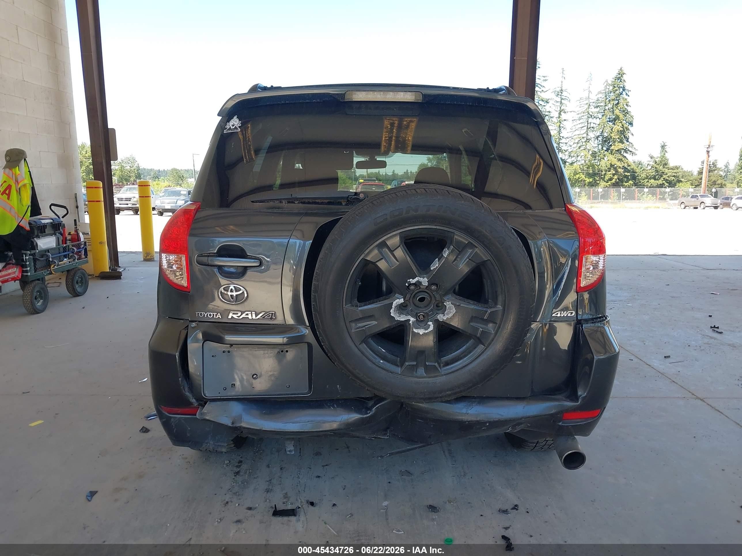2007 Toyota Rav4 Sport Gray vin: JTMBK32V575014566