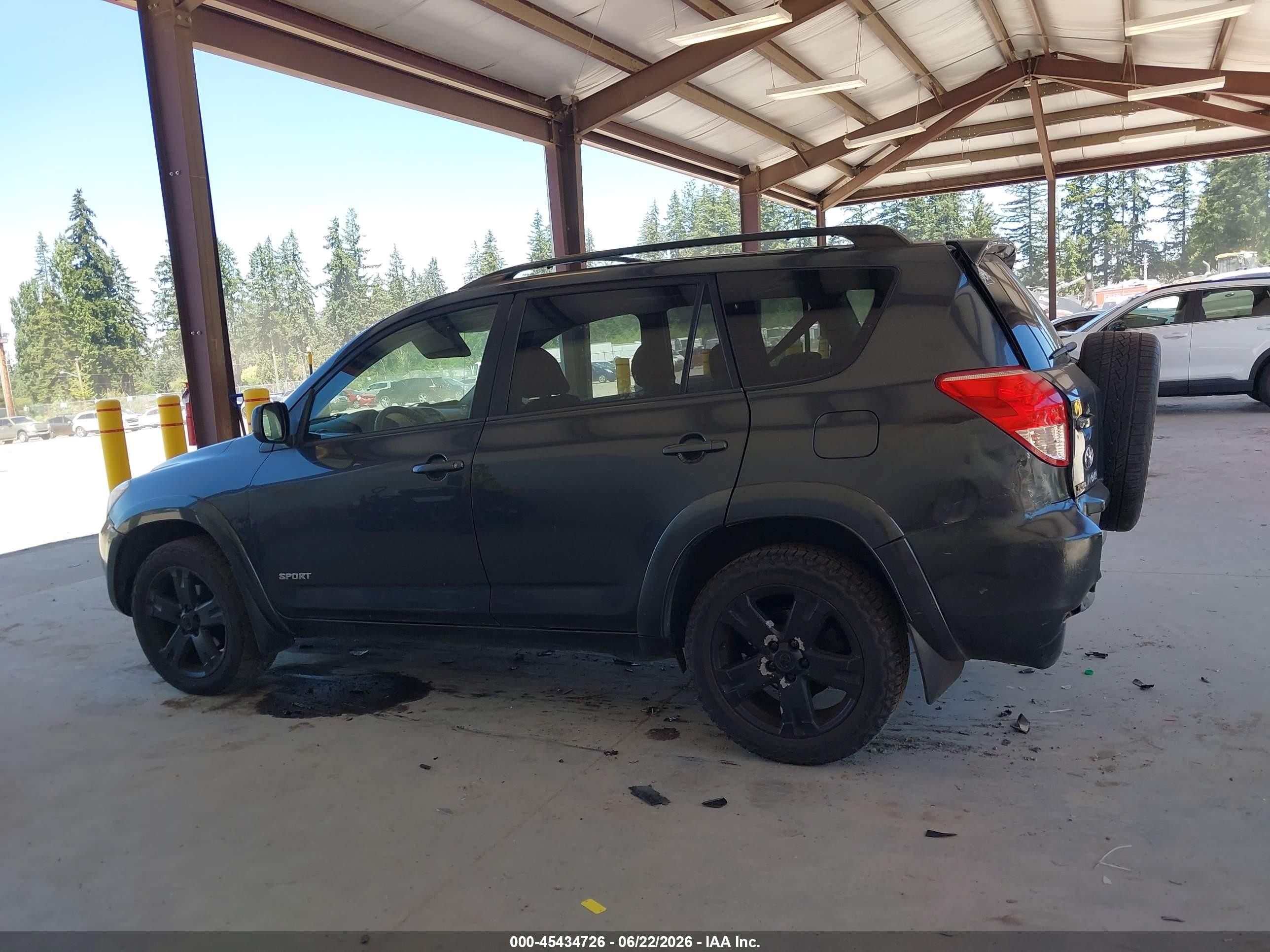 2007 Toyota Rav4 Sport Gray vin: JTMBK32V575014566