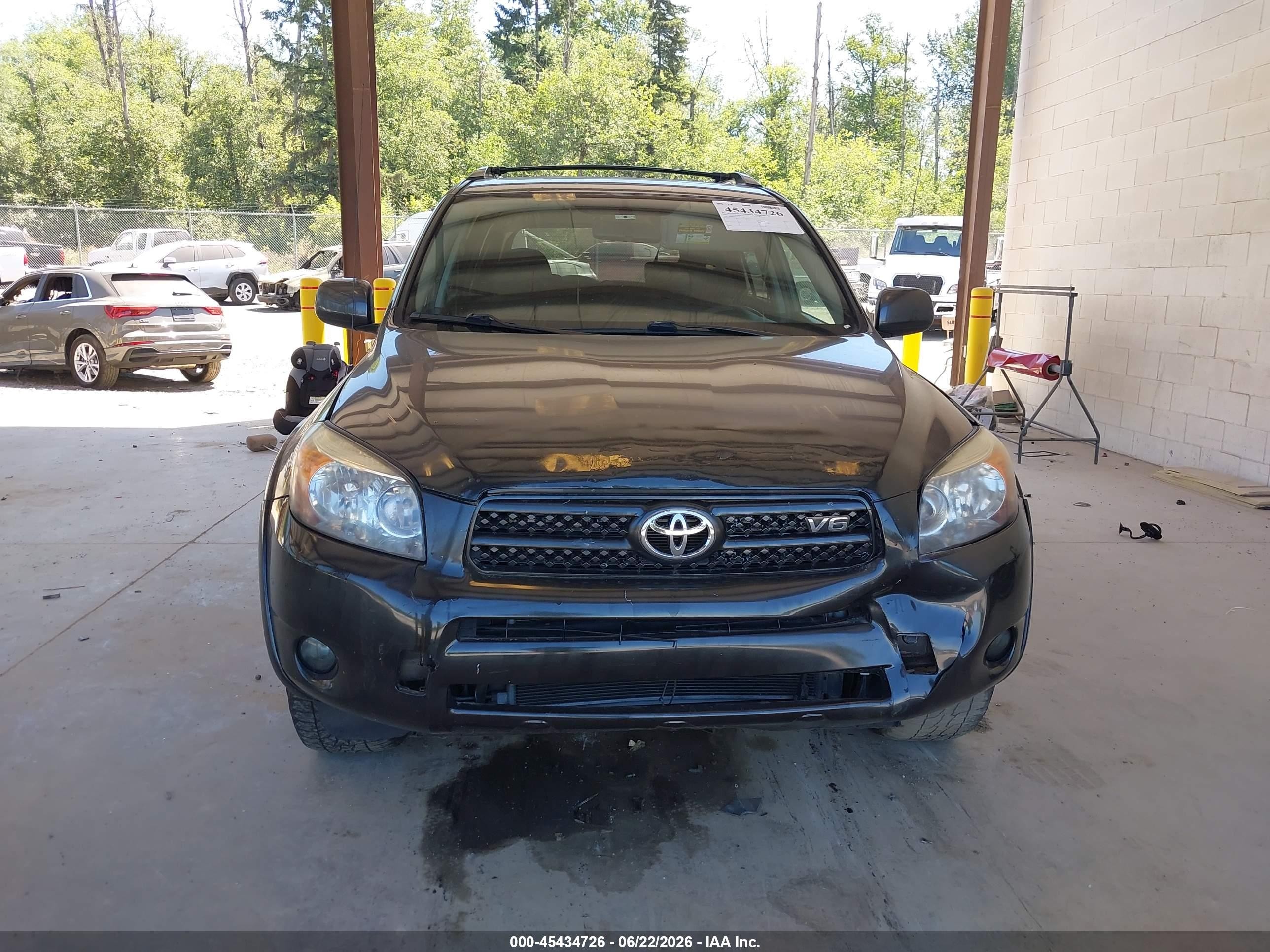 2007 Toyota Rav4 Sport Gray vin: JTMBK32V575014566