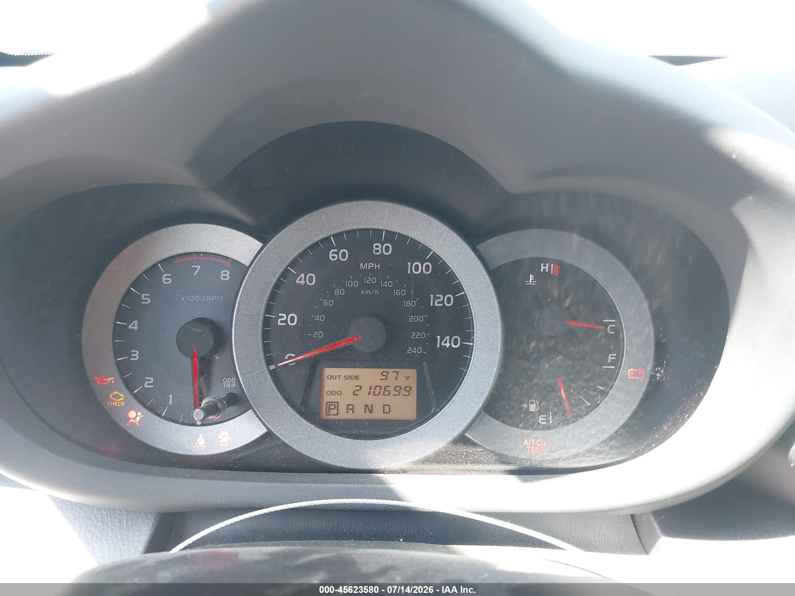 2007 Toyota Rav4 Sport Black vin: JTMBK32V575031612