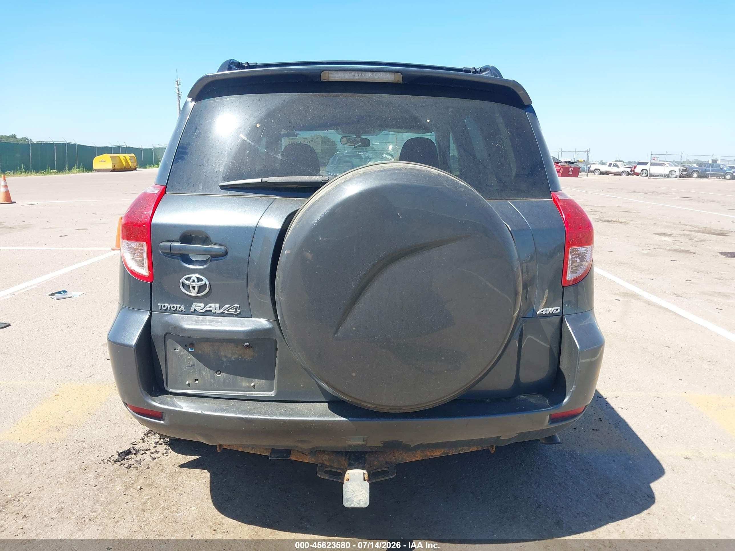 2007 Toyota Rav4 Sport Black vin: JTMBK32V575031612