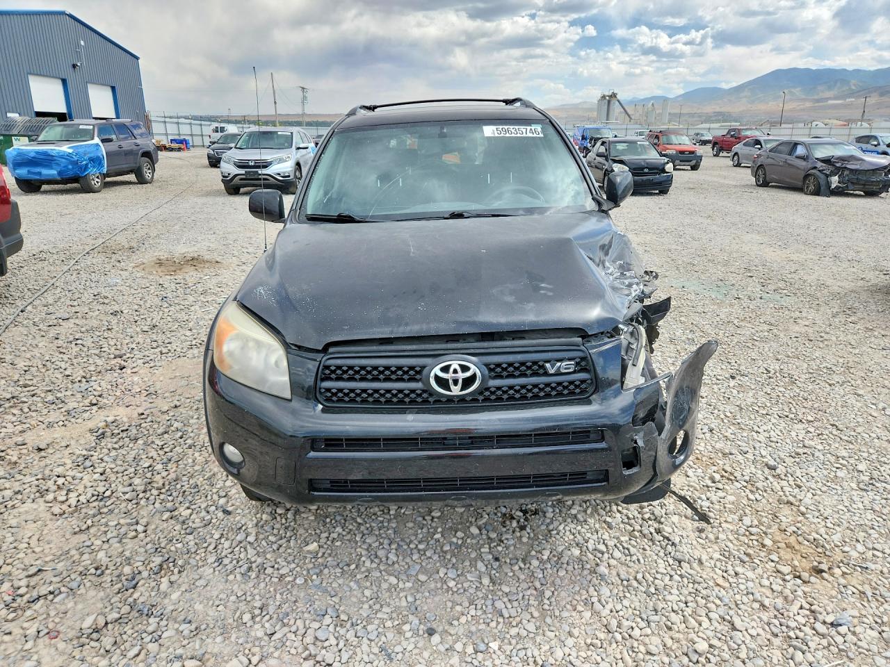 2007 Toyota Rav4 Sport Black vin: JTMBK32V576017879
