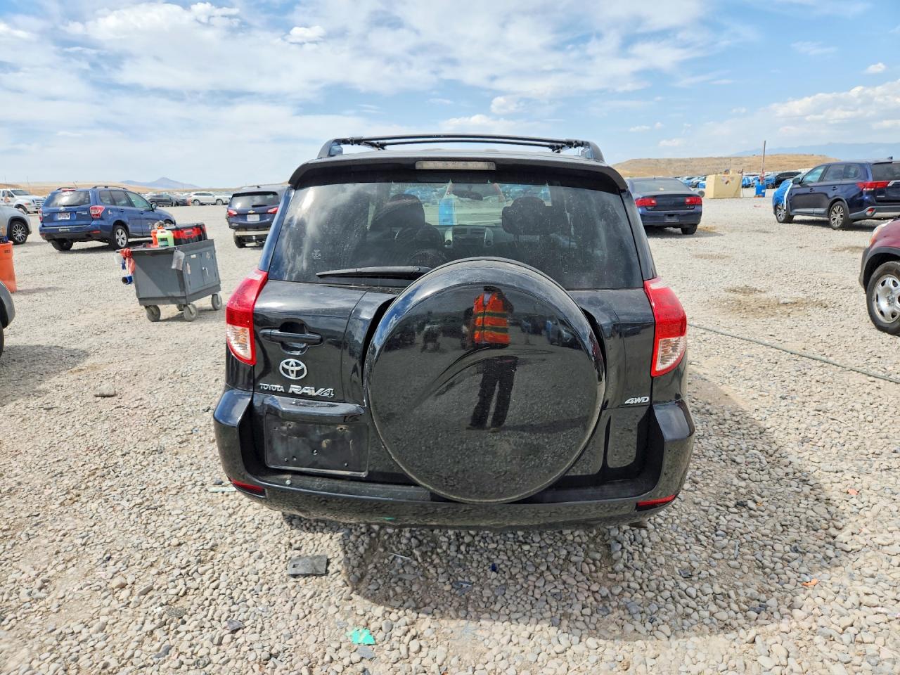 2007 Toyota Rav4 Sport Black vin: JTMBK32V576017879