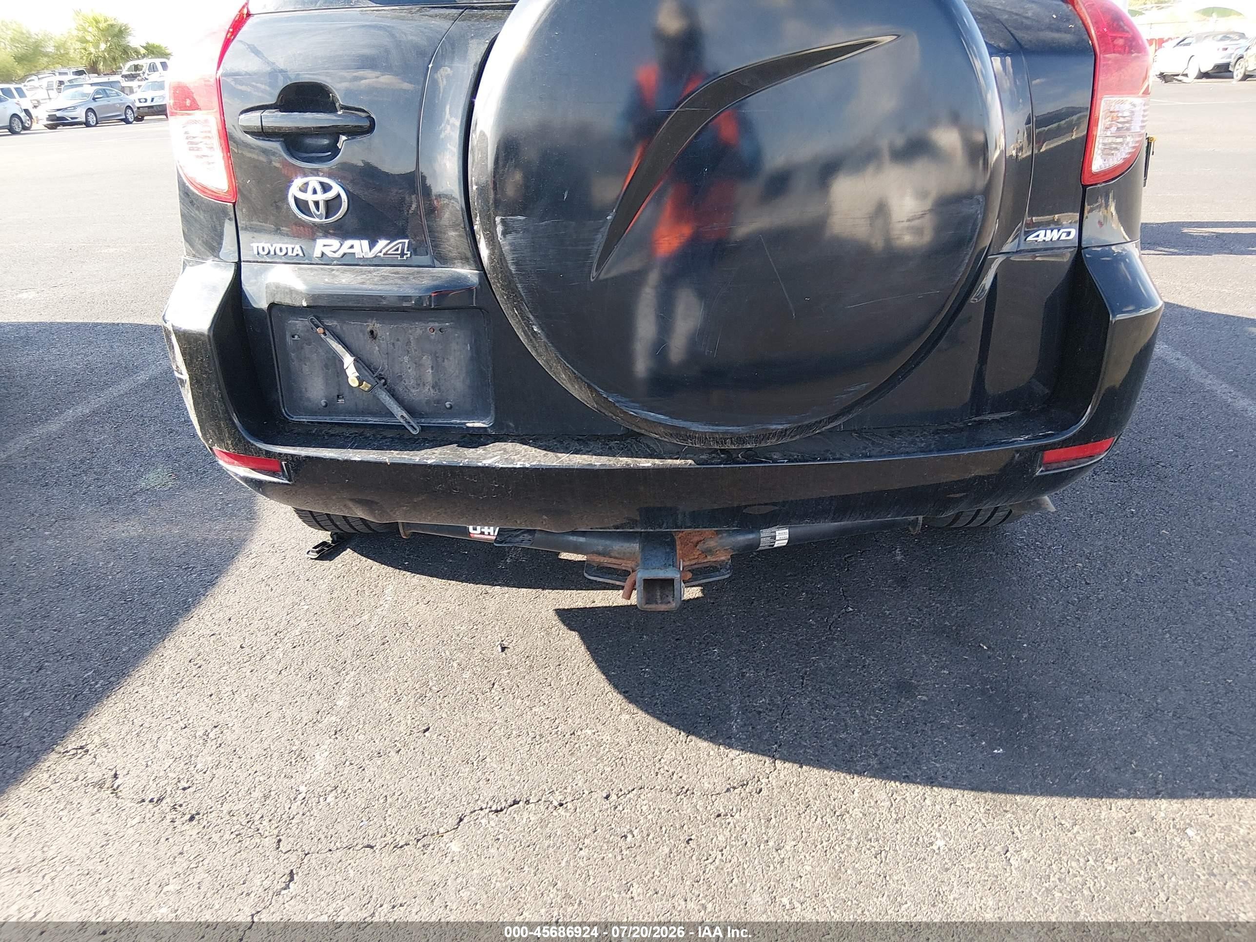 2007 Toyota Rav4 Sport Черный vin: JTMBK32V576022886