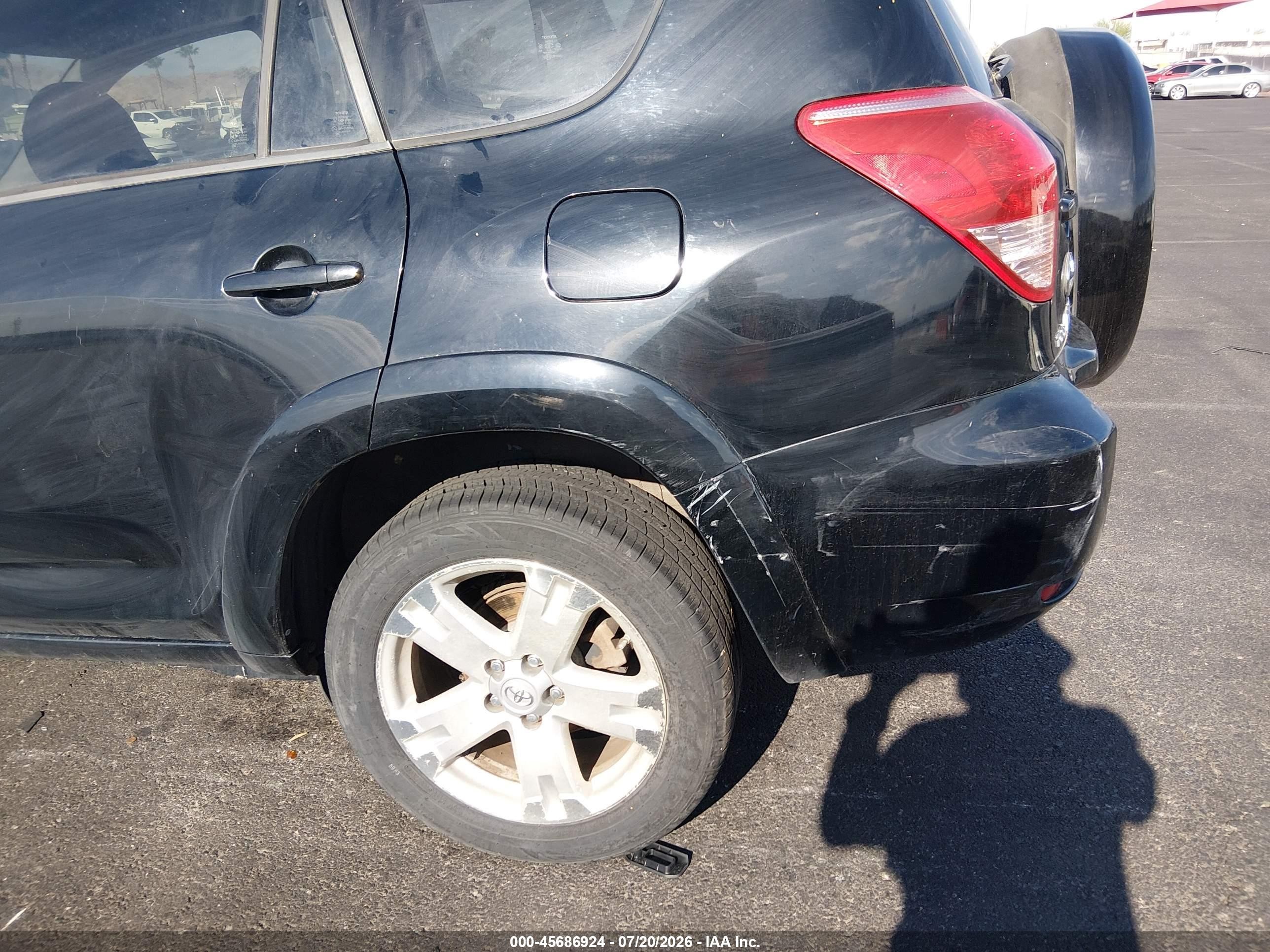 2007 Toyota Rav4 Sport Черный vin: JTMBK32V576022886