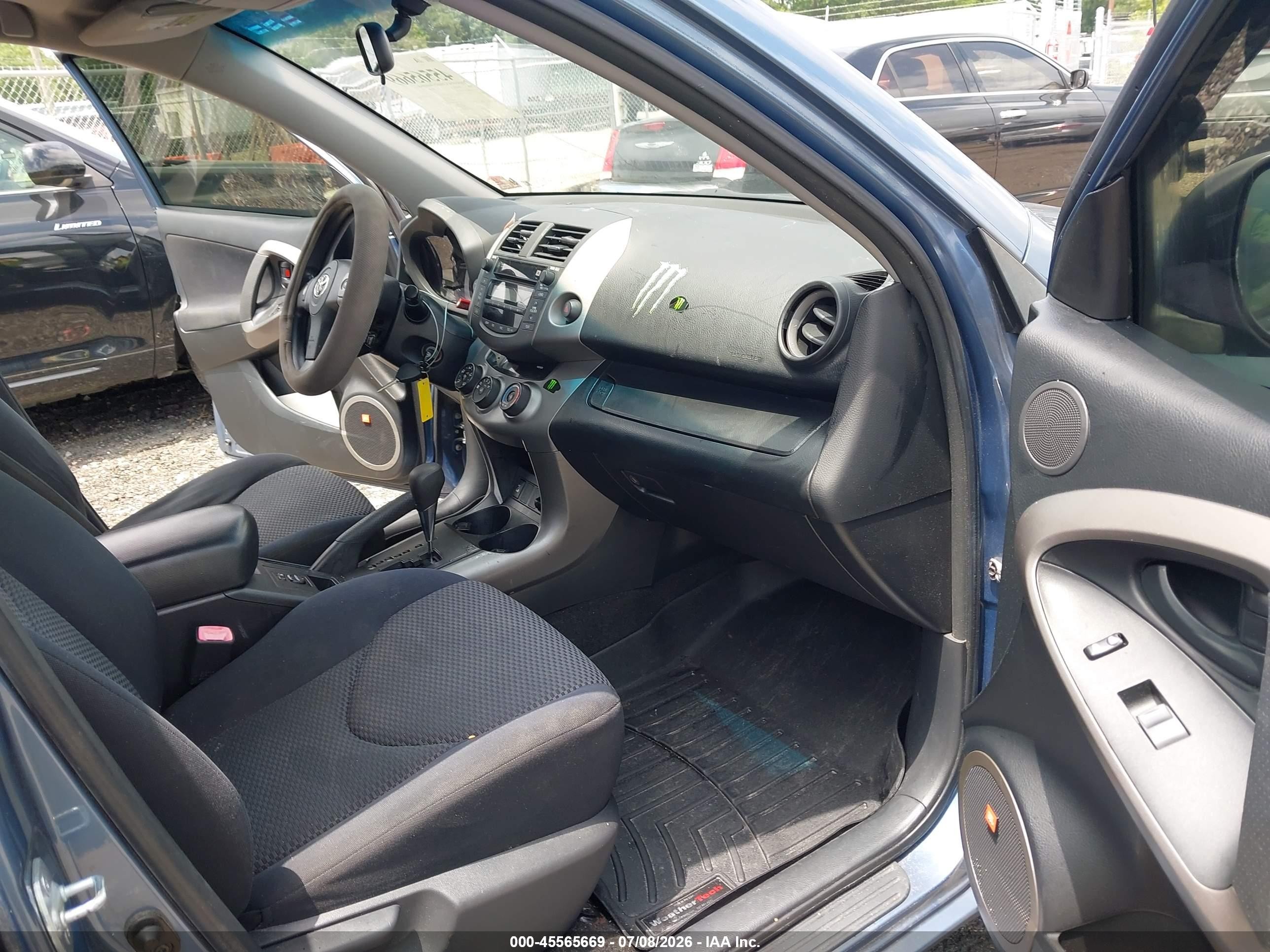 2008 Toyota Rav4 Sport V6 Blue vin: JTMBK32V585051893