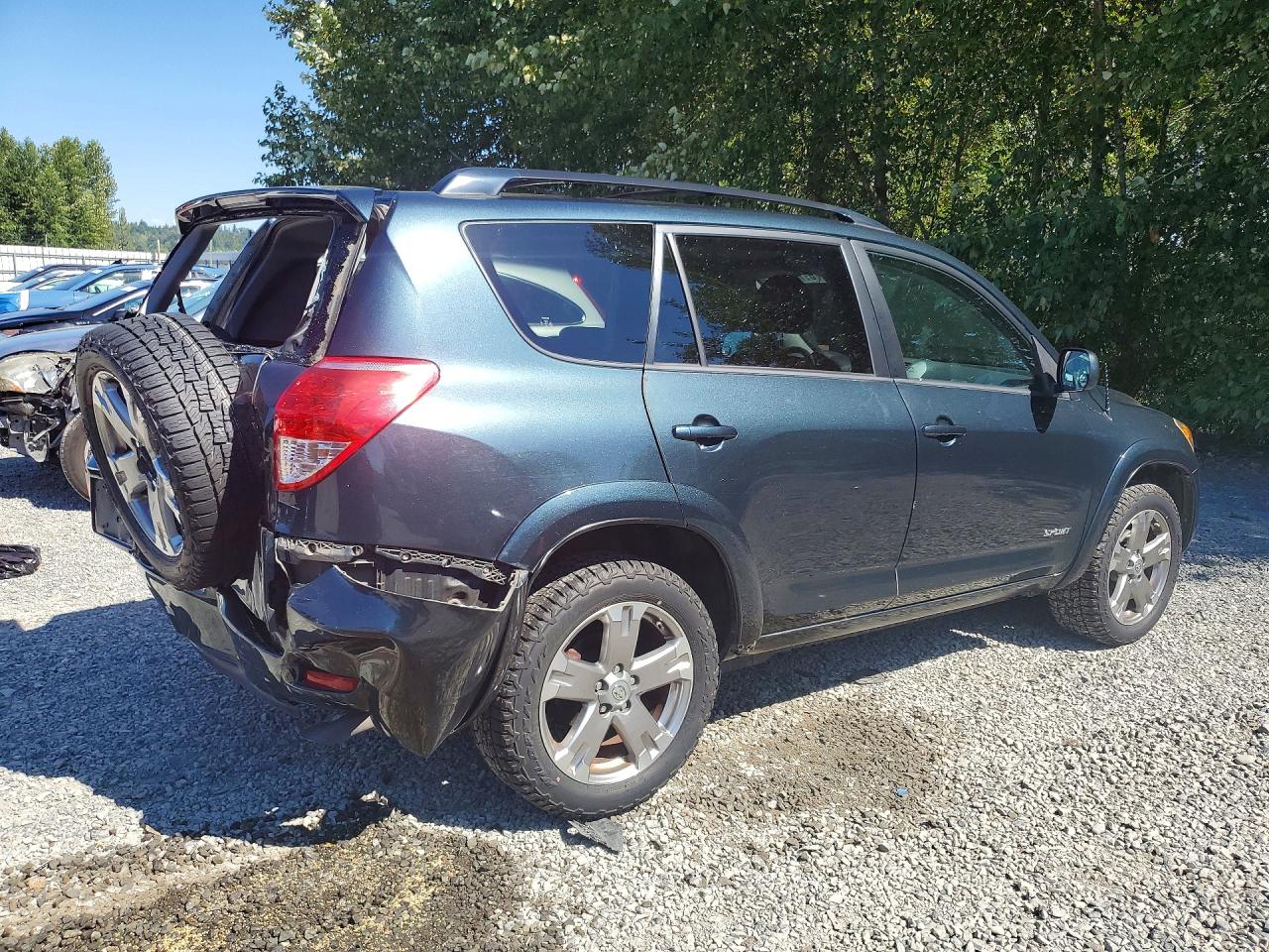 2008 Toyota Rav4 Sport Teal vin: JTMBK32V585070492