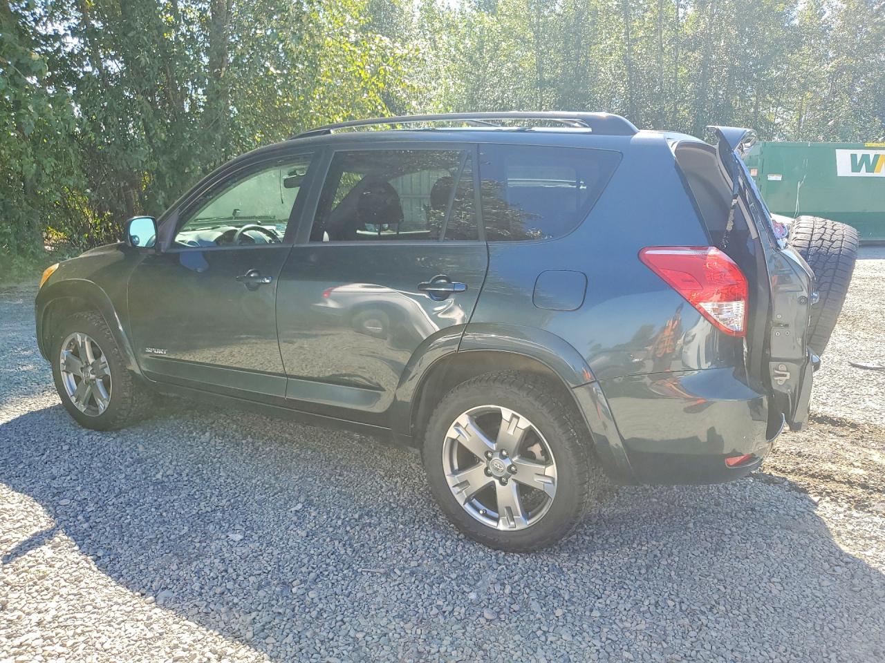 2008 Toyota Rav4 Sport Teal vin: JTMBK32V585070492