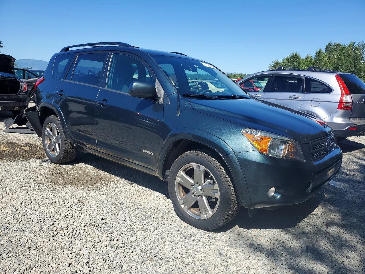 2008 Toyota Rav4 Sport Teal vin: JTMBK32V585070492