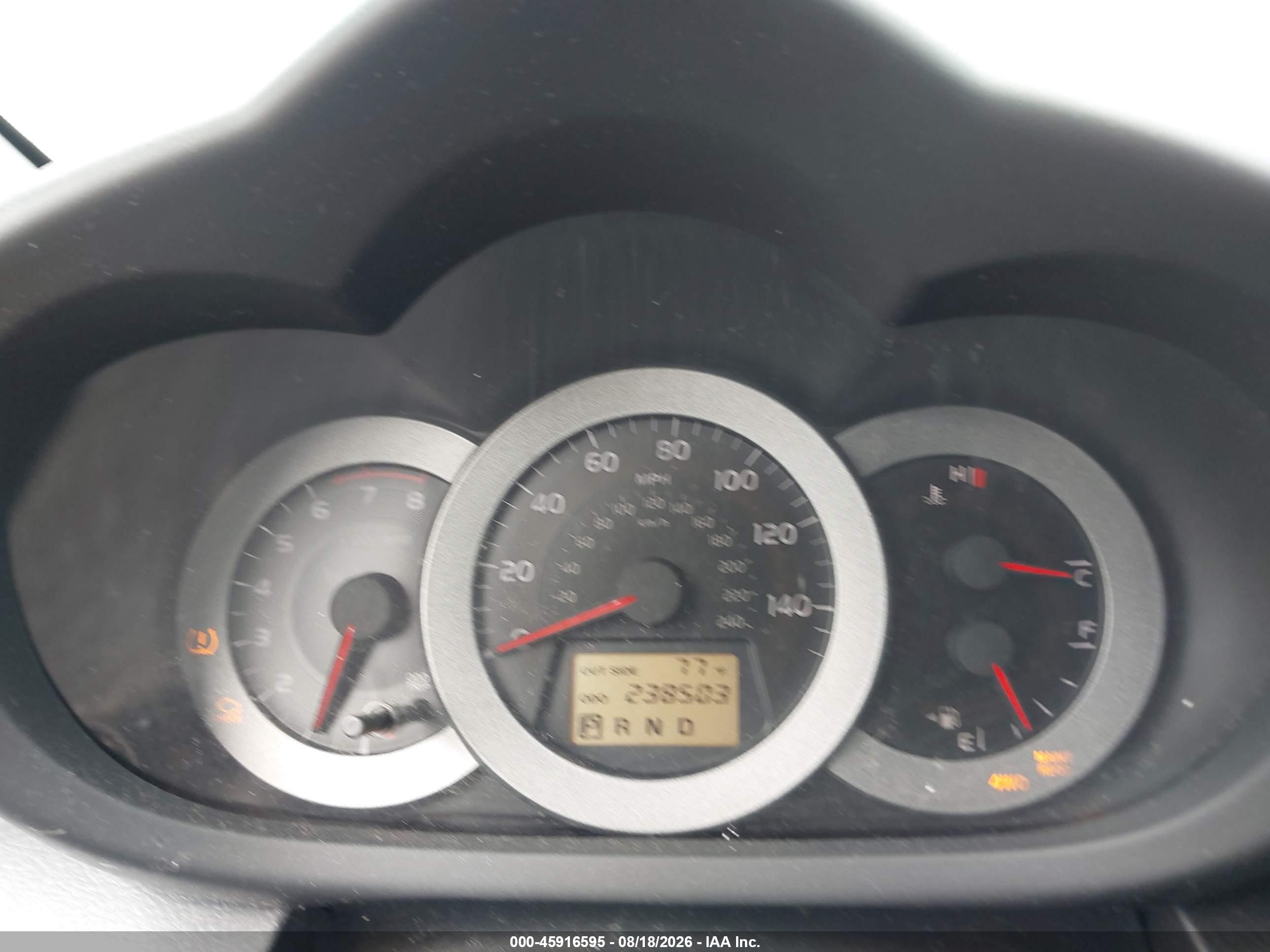 2008 Toyota Rav4 Sport V6 Gray vin: JTMBK32V586028656