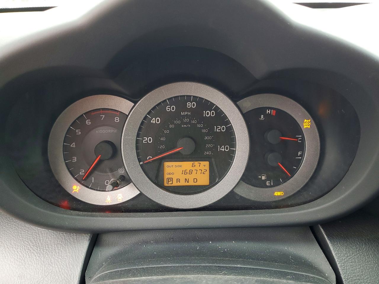 2008 Toyota Rav4 Sport White vin: JTMBK32V586043738