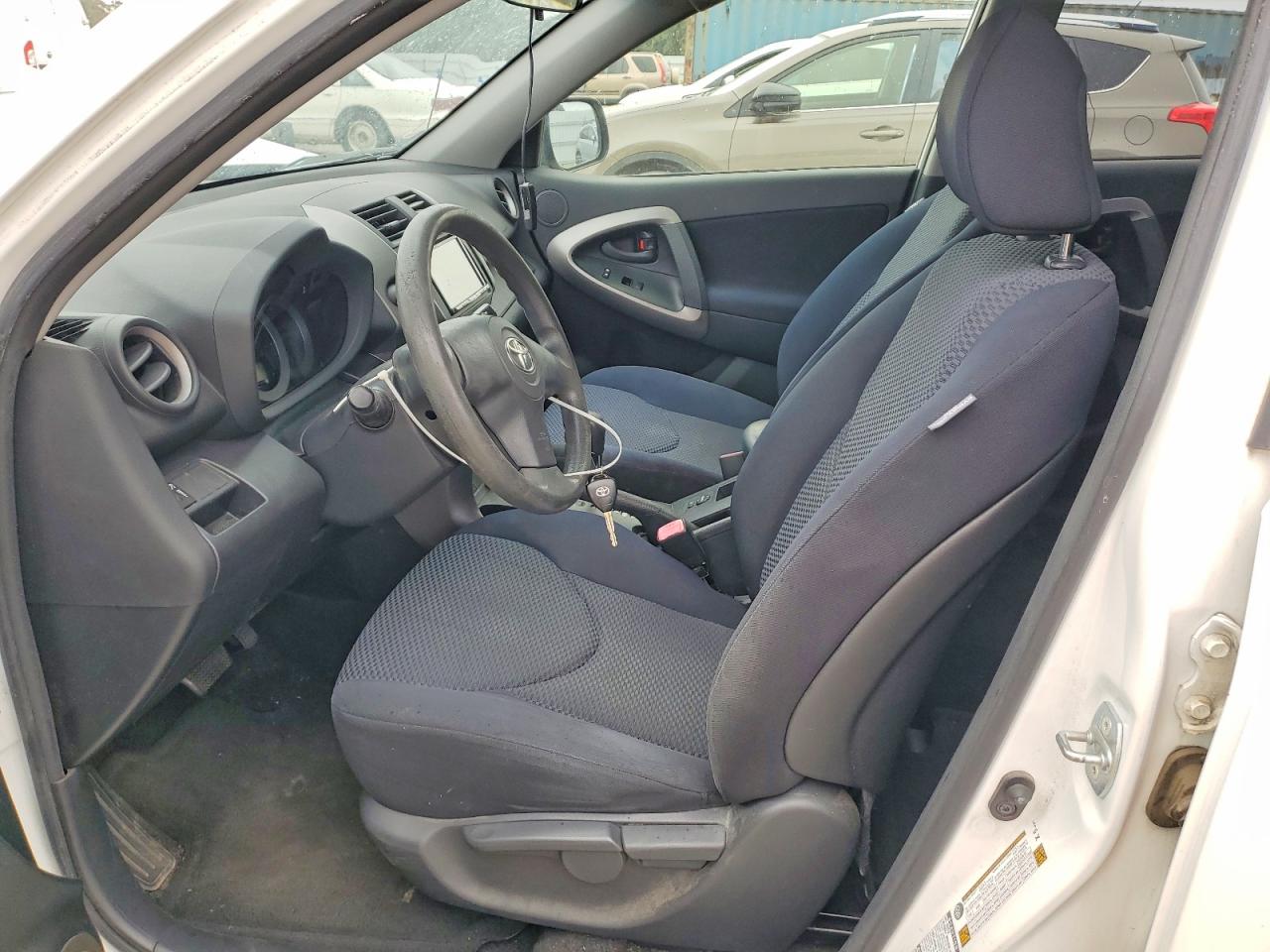 2008 Toyota Rav4 Sport White vin: JTMBK32V586043738
