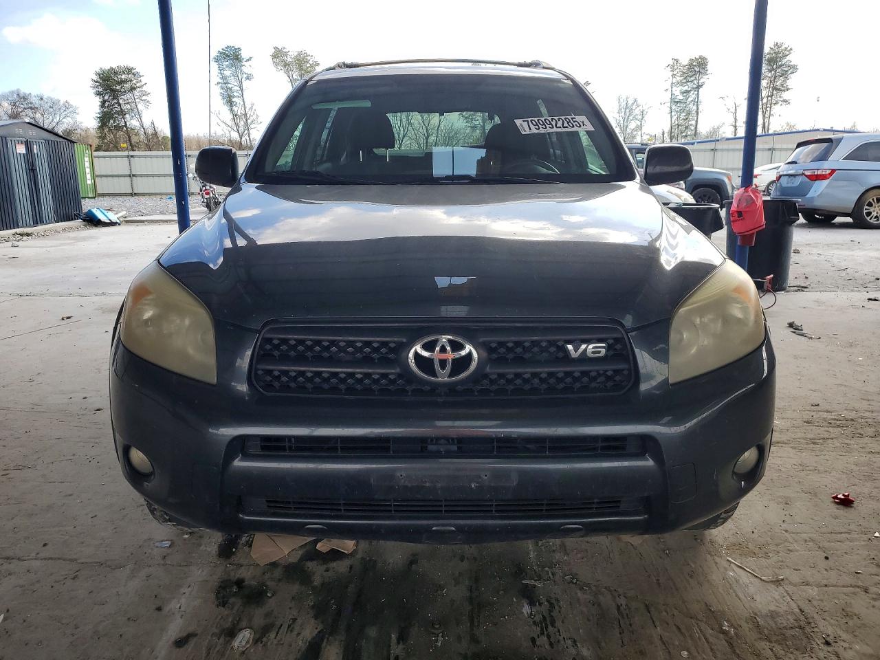 2008 Toyota Rav4 Sport Gray vin: JTMBK32V586049183