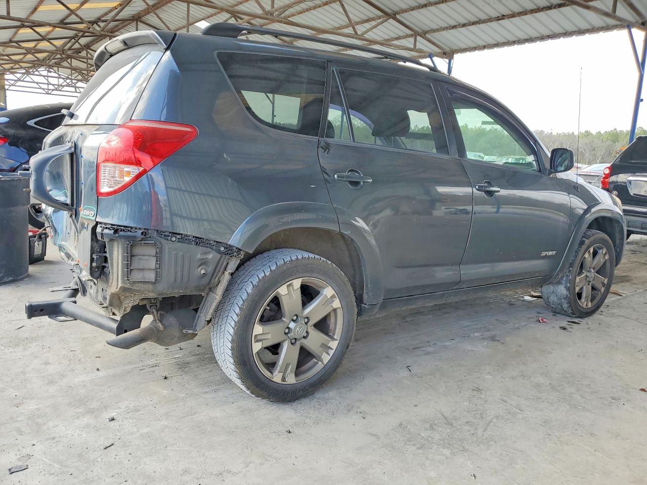 2008 Toyota Rav4 Sport Gray vin: JTMBK32V586049183