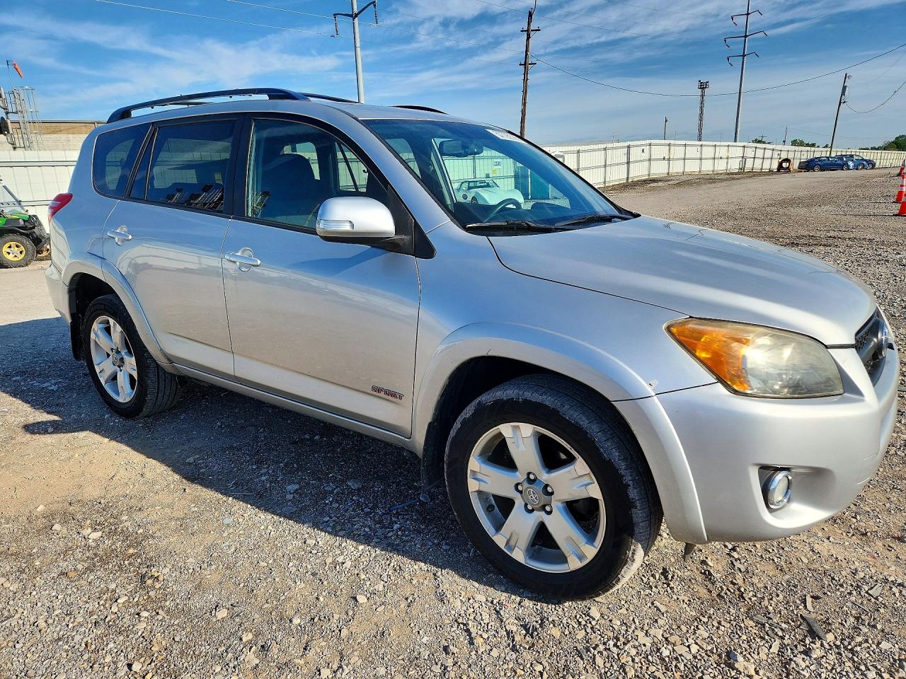 2009 Toyota Rav4 Sport Silver vin: JTMBK32V595079842
