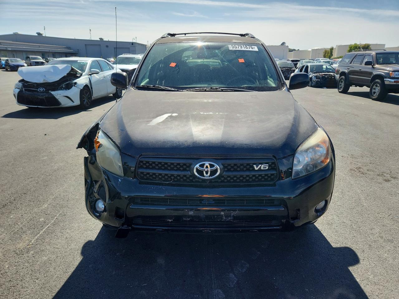 2006 Toyota Rav4 Sport Black vin: JTMBK32V665012498