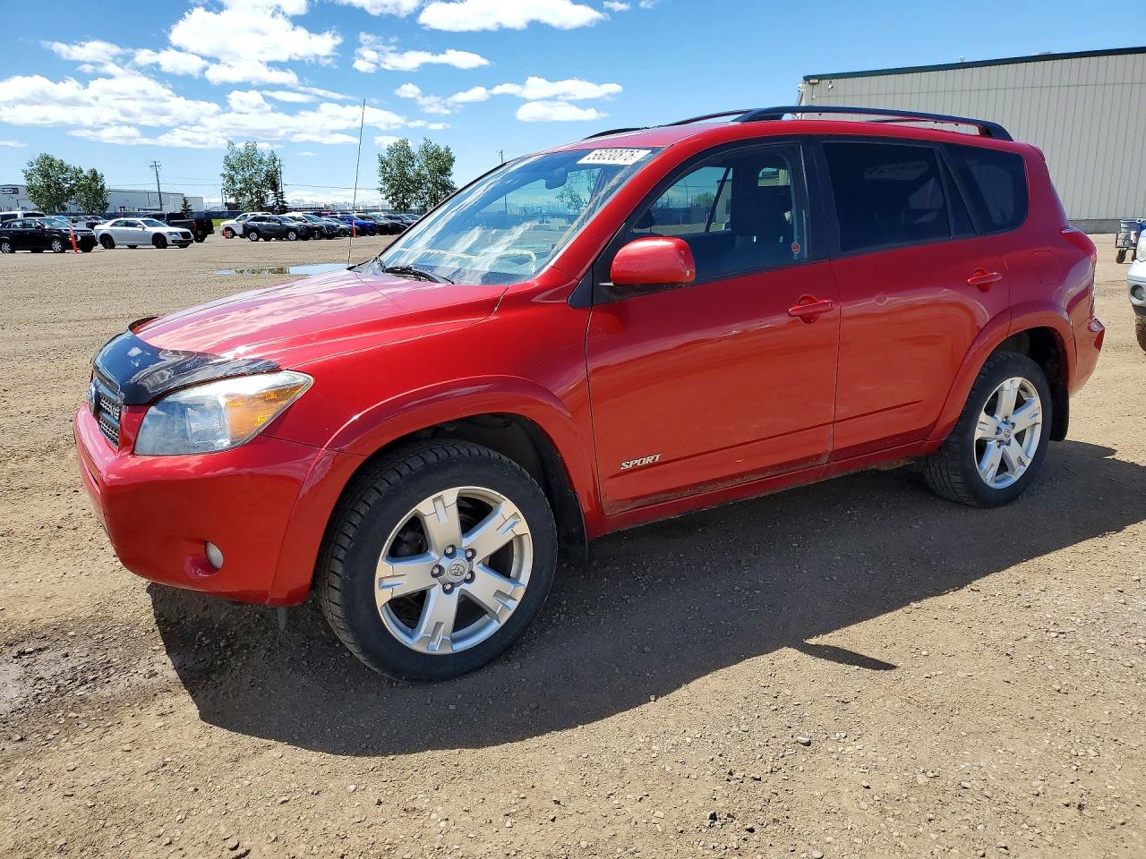 2006 Toyota Rav4 Sport Red vin: JTMBK32V666002225