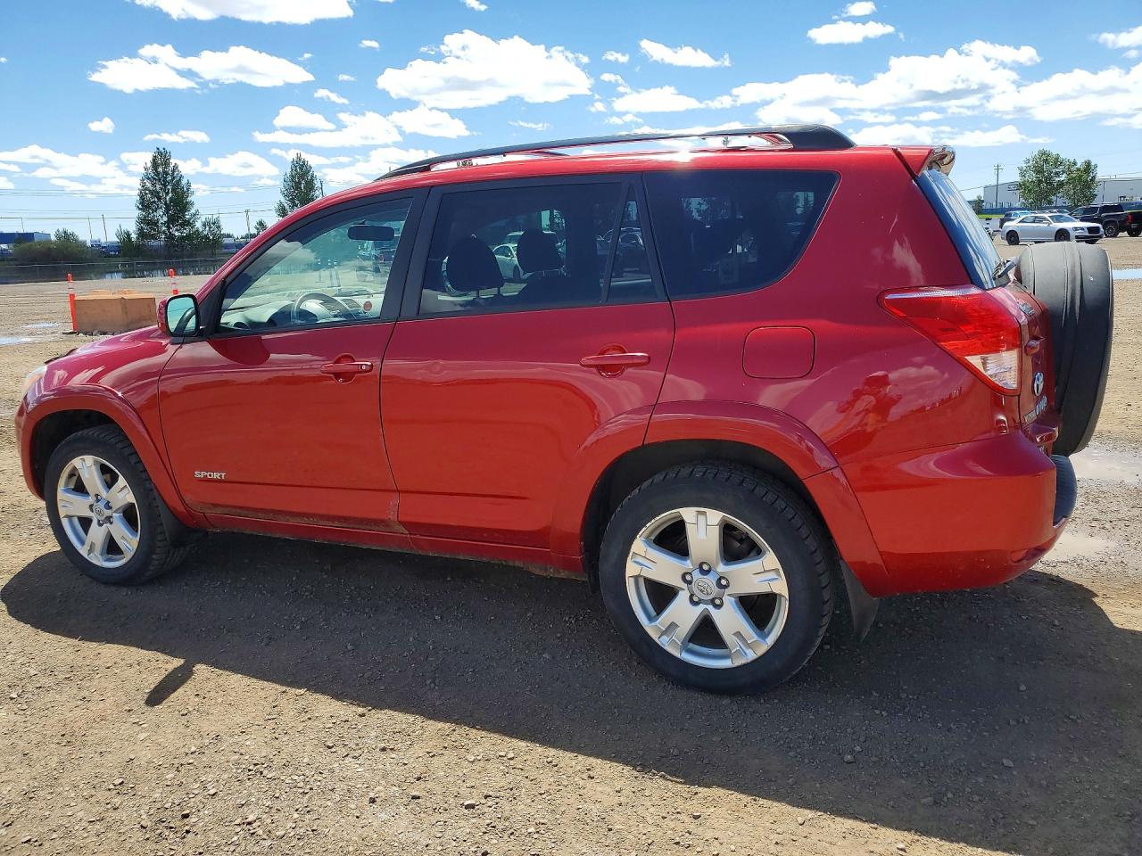2006 Toyota Rav4 Sport Red vin: JTMBK32V666002225