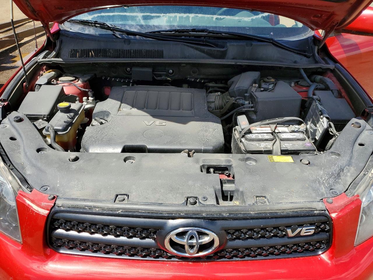 2006 Toyota Rav4 Sport Red vin: JTMBK32V666002225