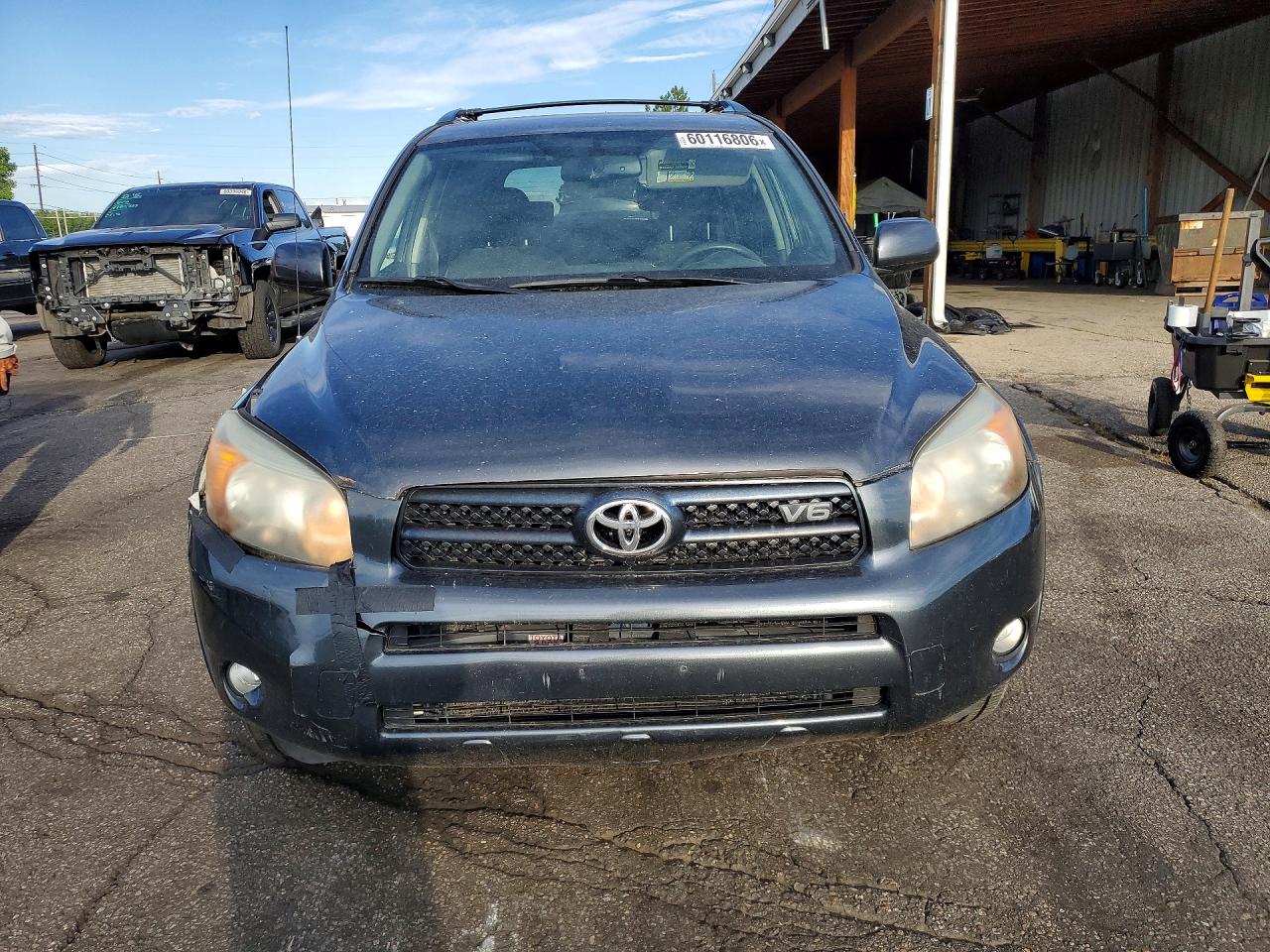 2007 Toyota Rav4 Sport Gray vin: JTMBK32V675017606