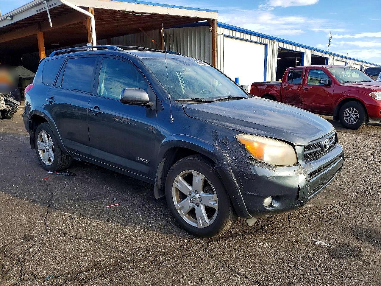 2007 Toyota Rav4 Sport Gray vin: JTMBK32V675017606