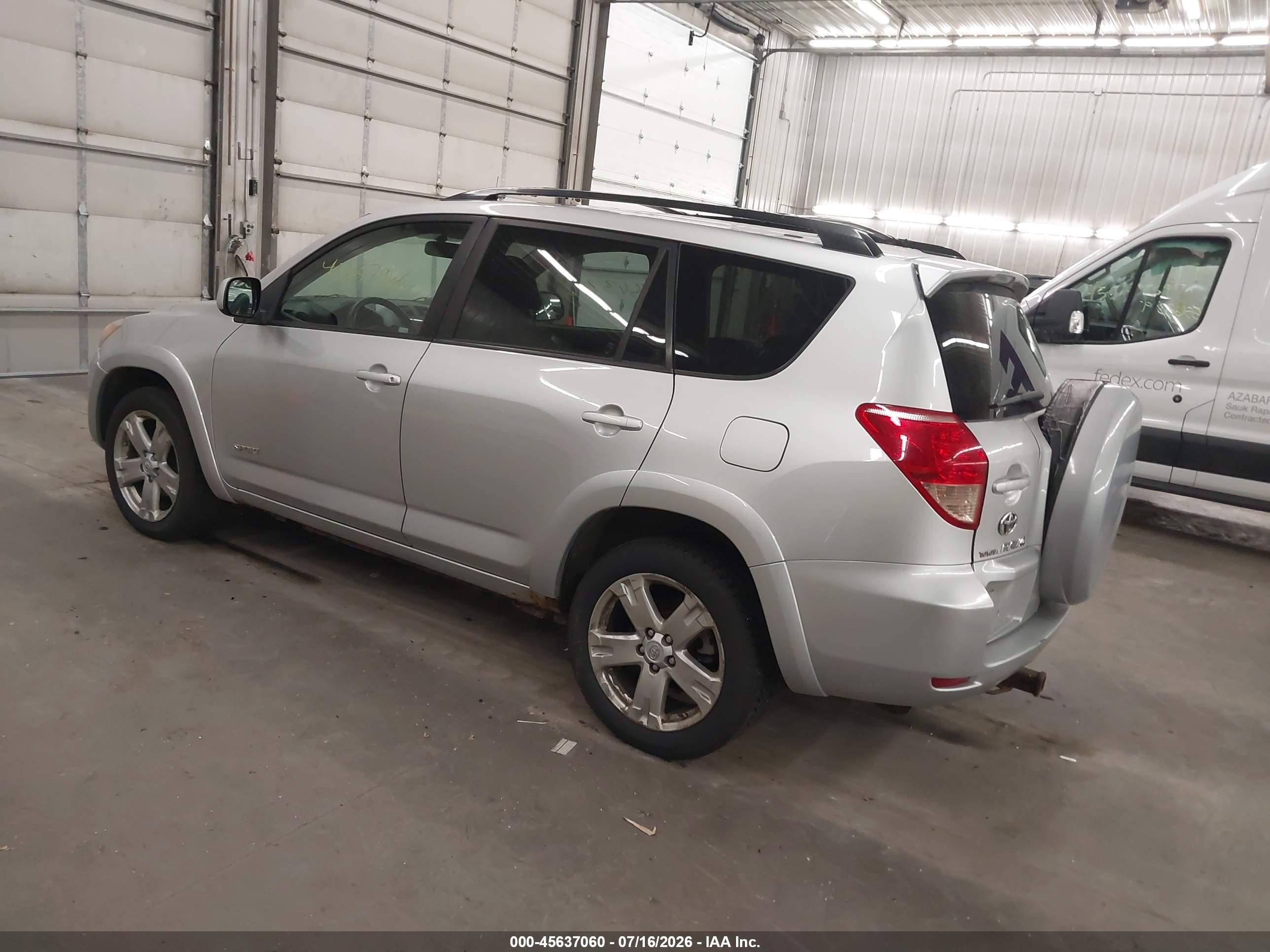 2007 Toyota Rav4 Sport Gray vin: JTMBK32V675020621