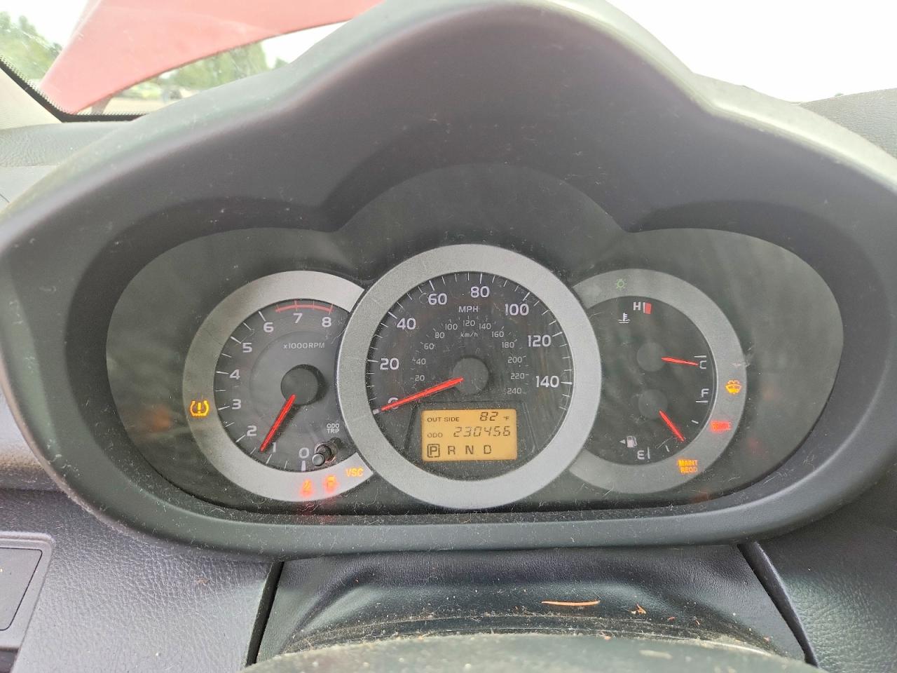 2007 Toyota Rav4 Sport Red vin: JTMBK32V675022224