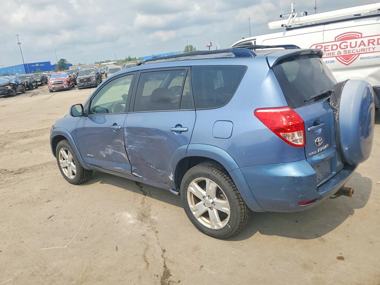 2007 Toyota Rav4 Sport Blue vin: JTMBK32V675027939