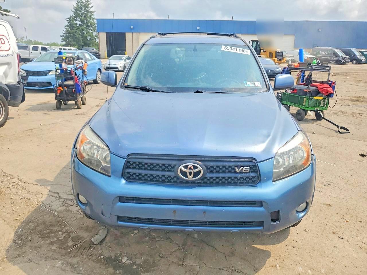 2007 Toyota Rav4 Sport Blue vin: JTMBK32V675027939